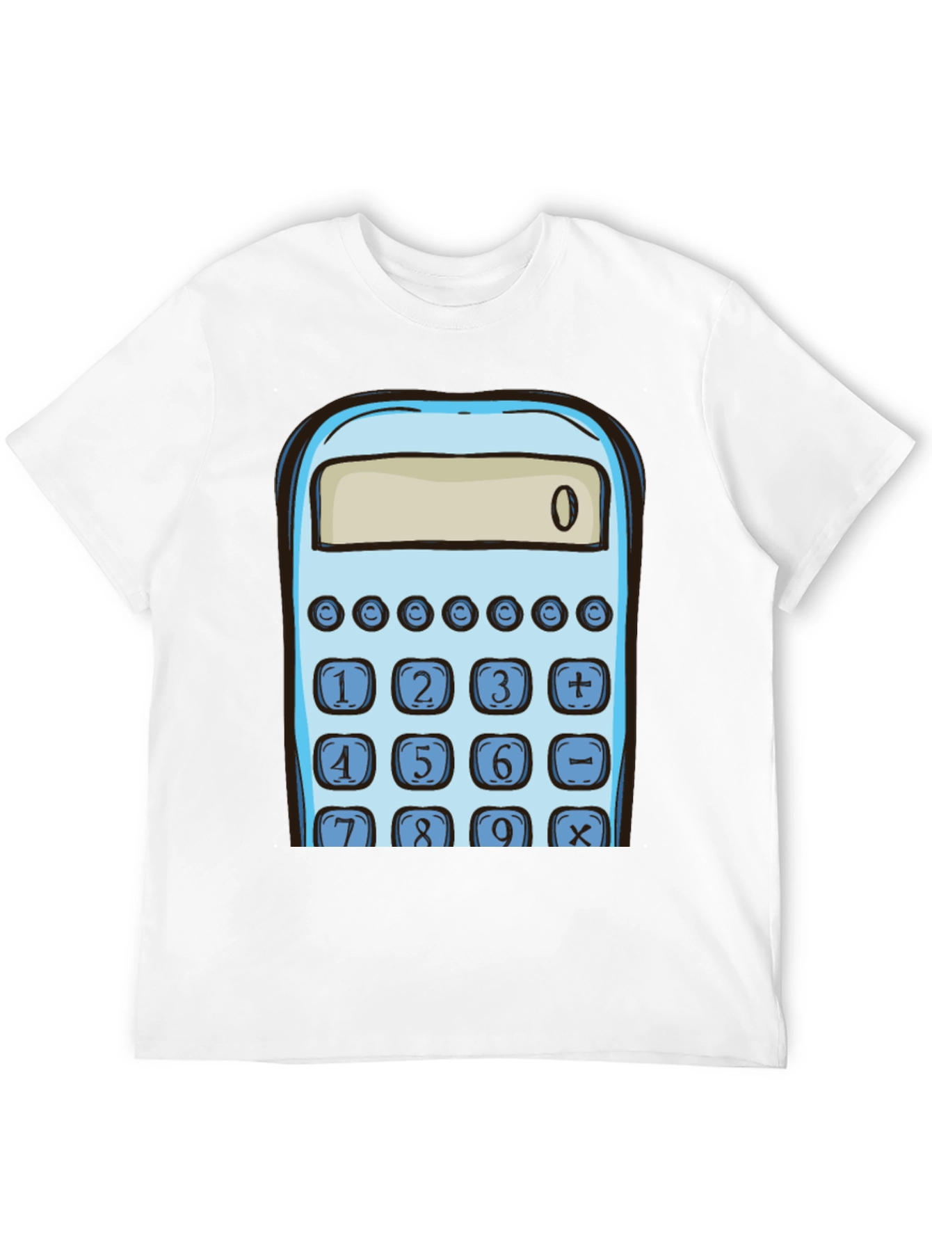 Calculator Graphic Tee - Math Lovers T-Shirt