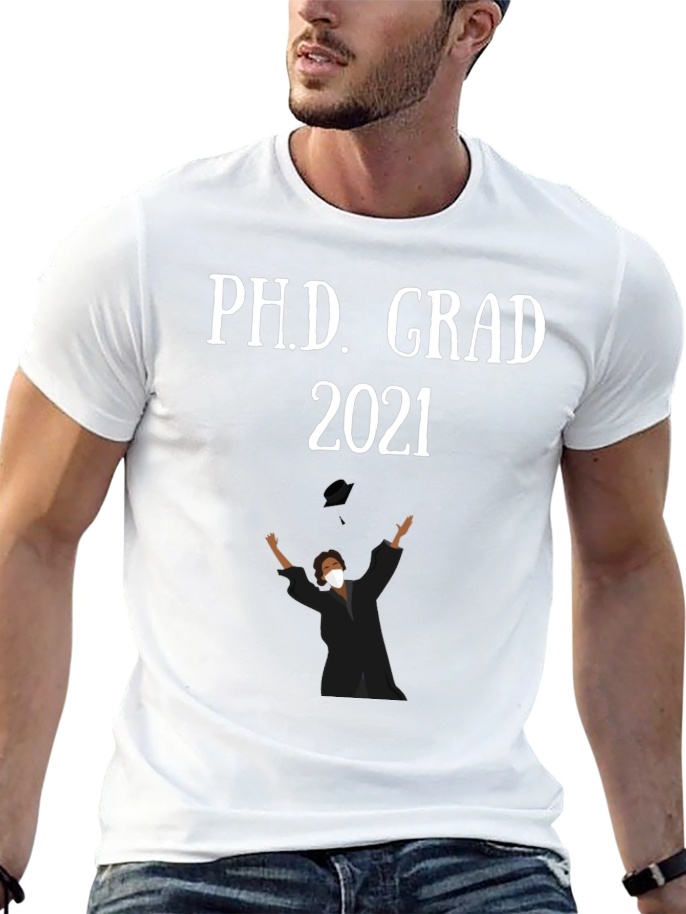 Ph.D. Grad 2021 T-Shirt - Graduation Gift