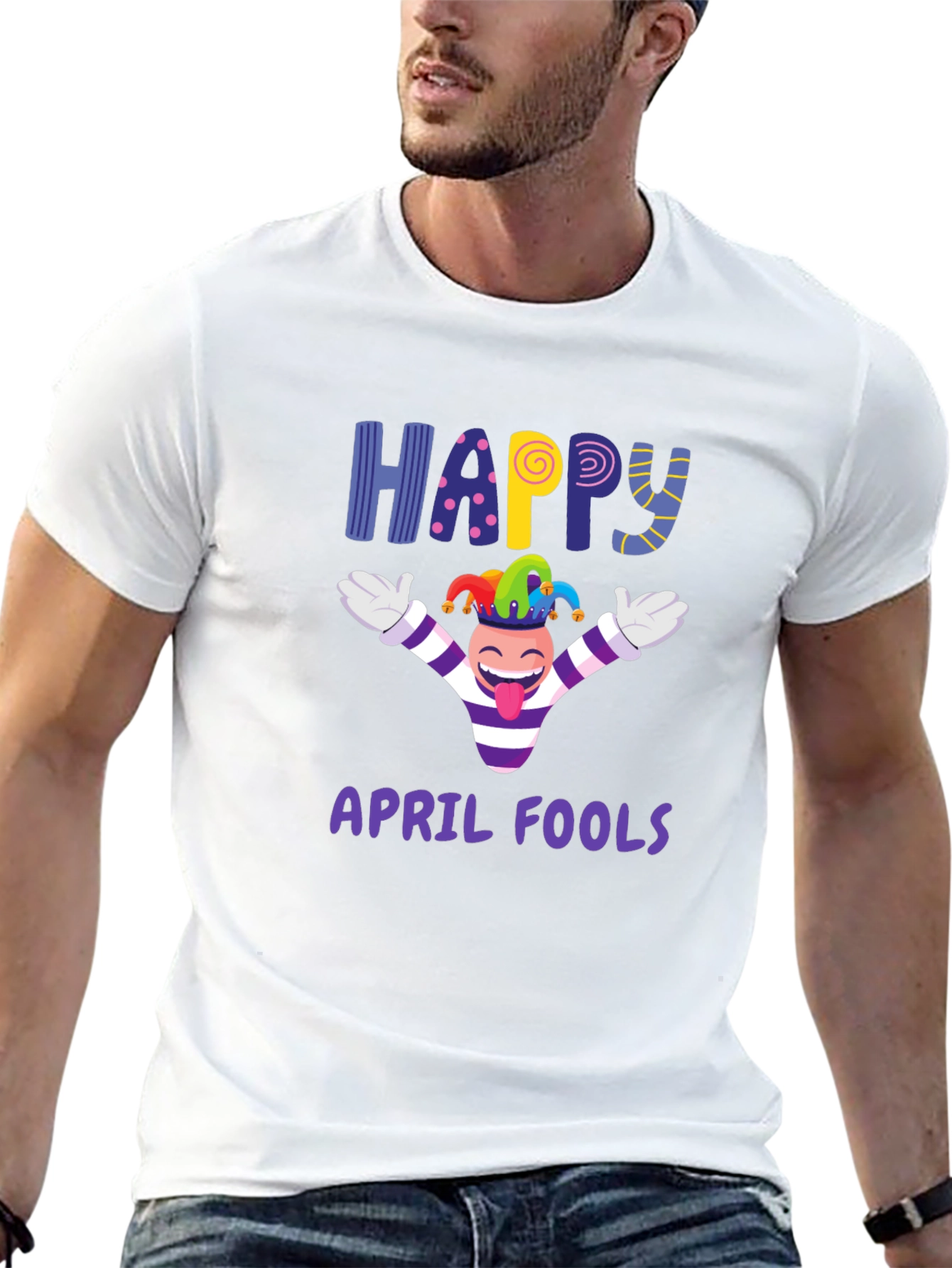 Happy April Fools Day Graphic T-Shirt