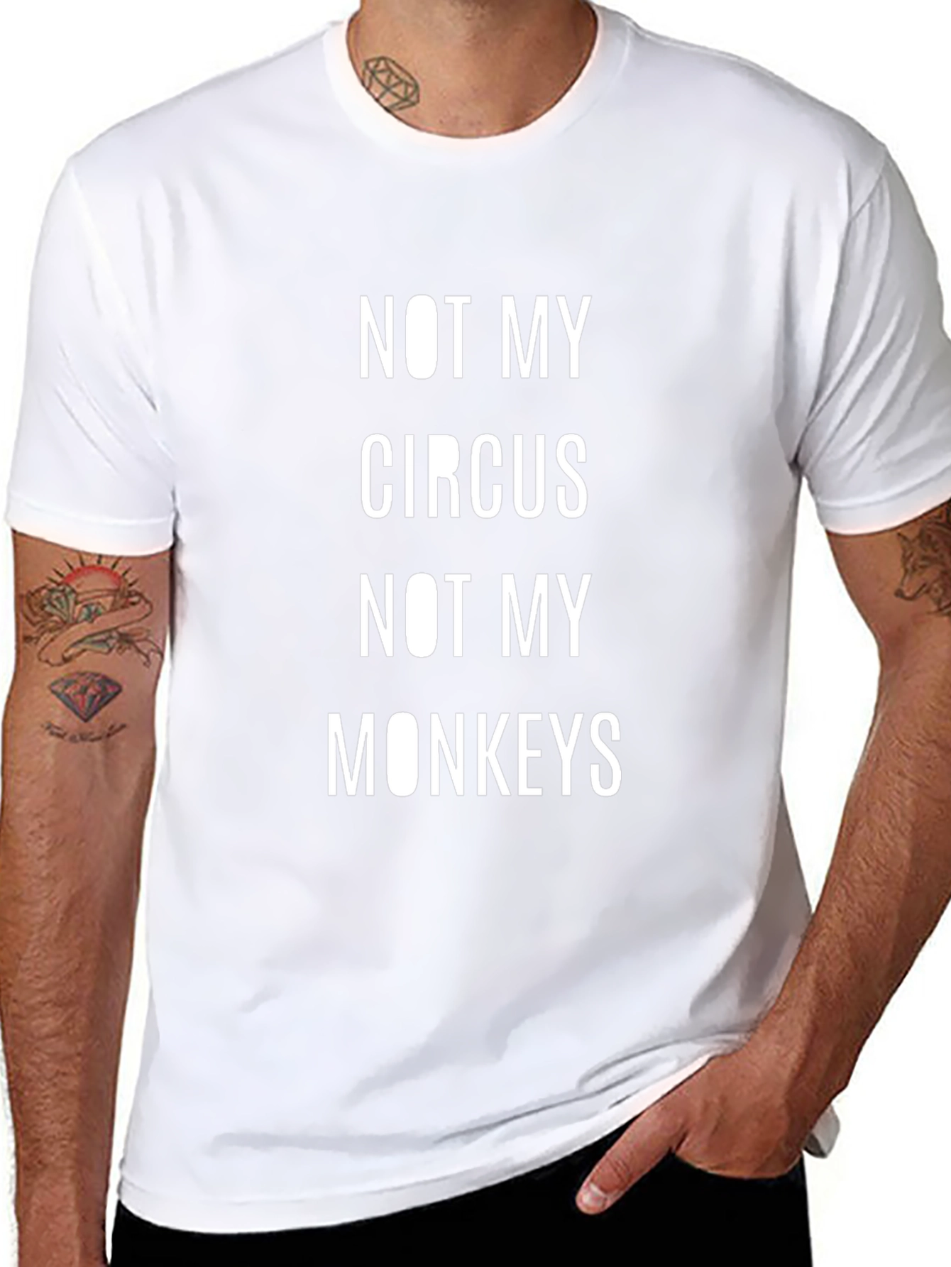 Not My Circus Not My Monkeys Graphic T-Shirt