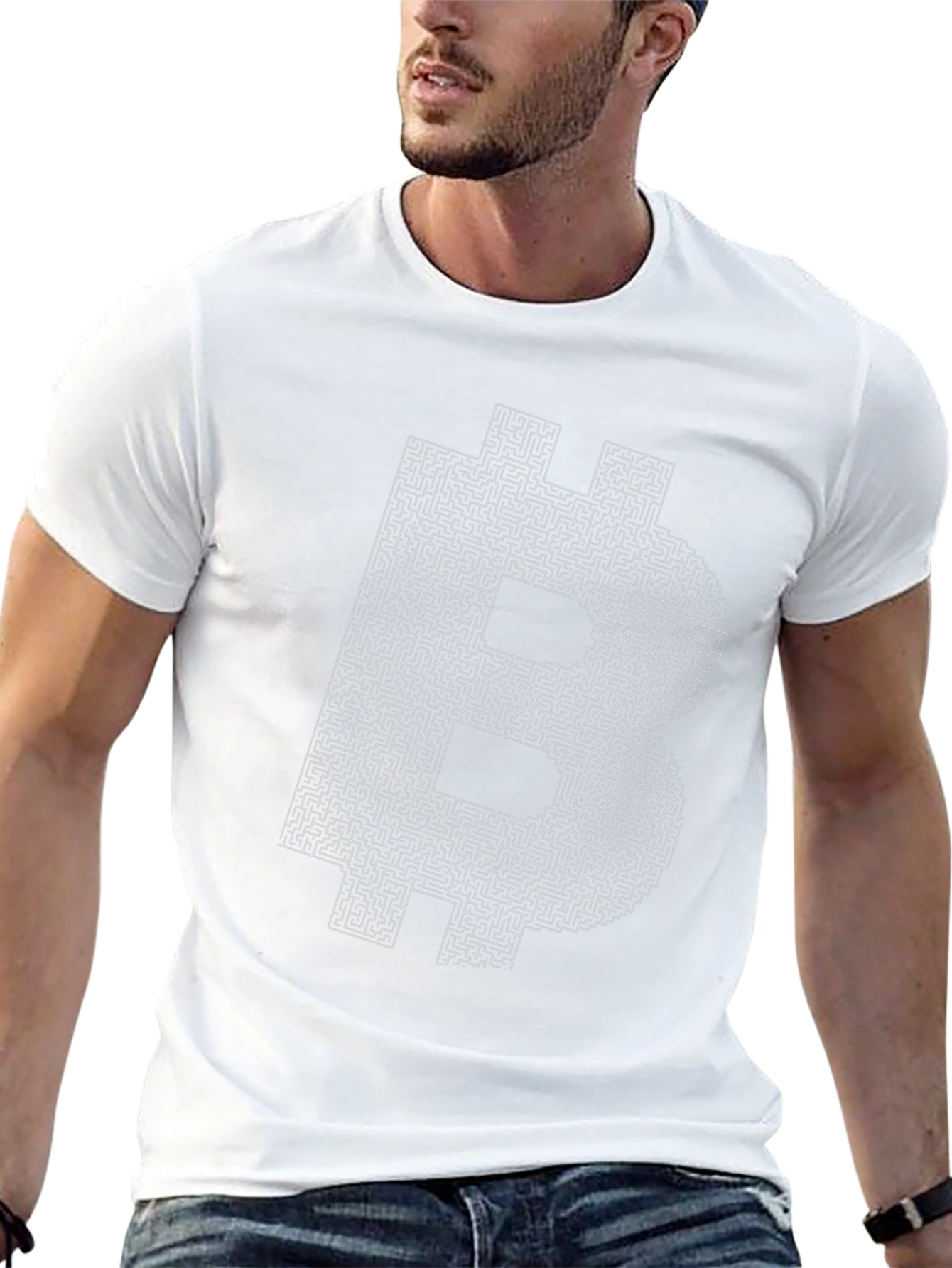 Bitcoin Maze Tee - Solve the Crypto Puzzle!