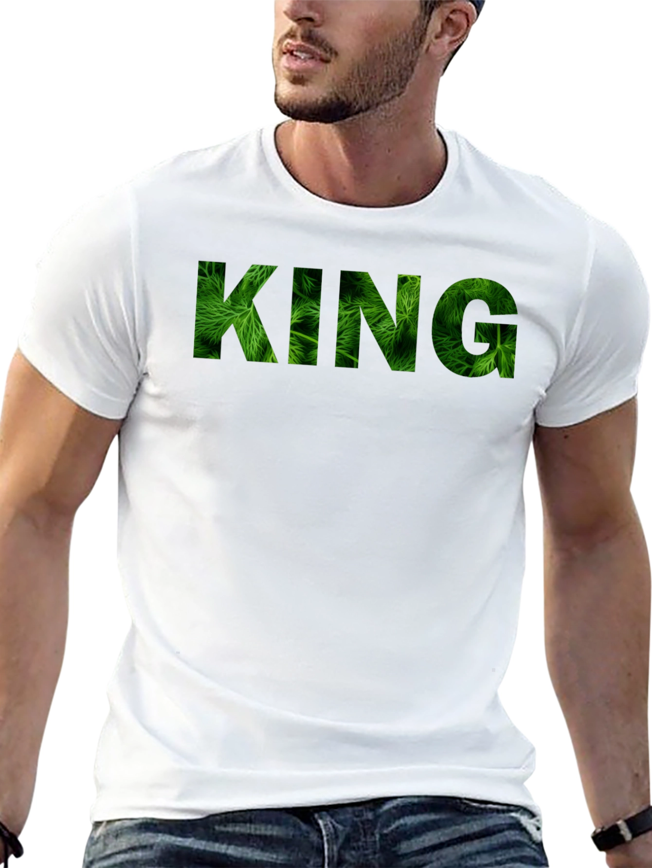 Dill King T-Shirt - Herbivore Royal Tee