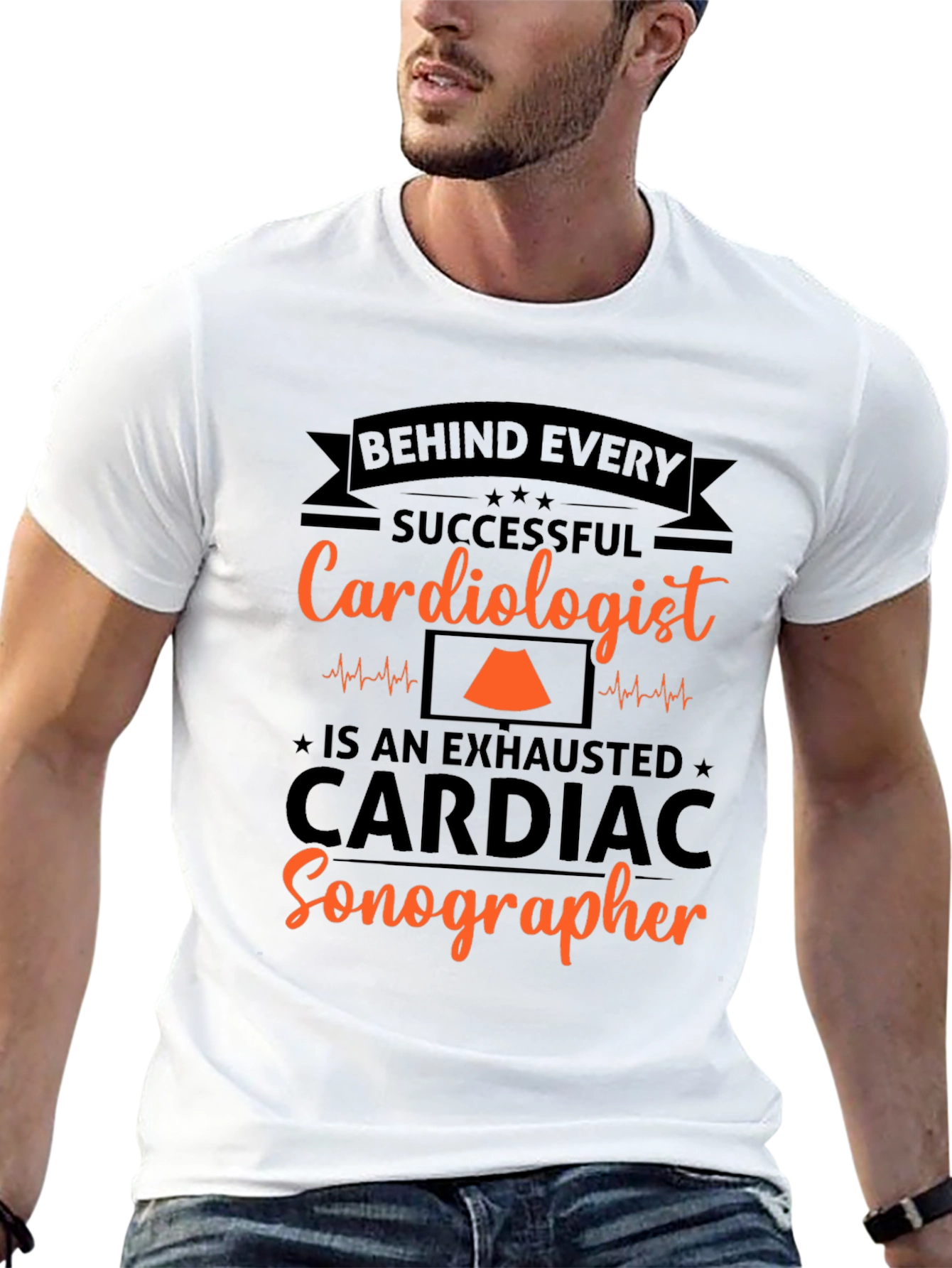 Funny Cardiologist Sonographer T-Shirt
