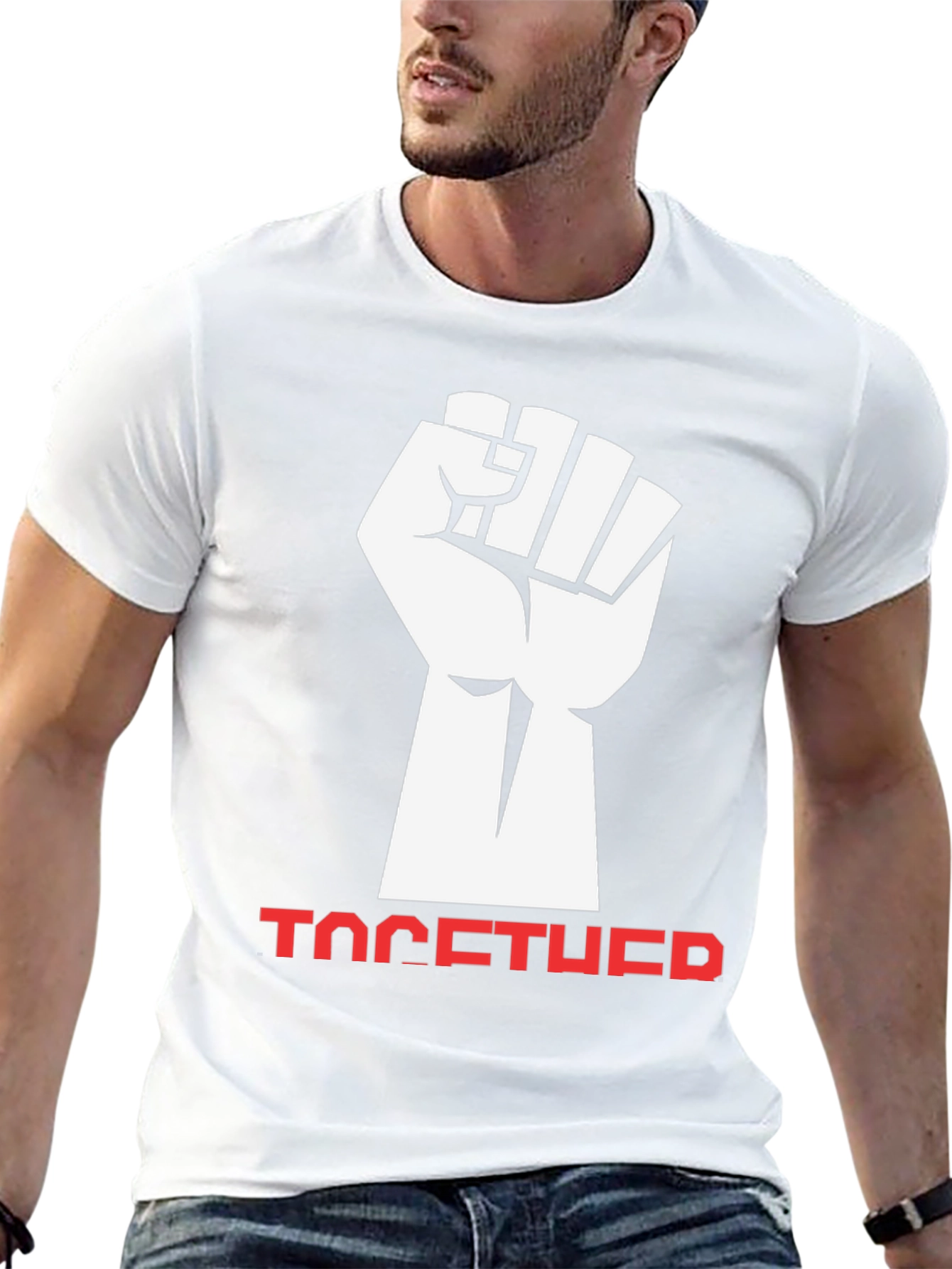 Unity Fist Graphic Tee - Together We Rise!