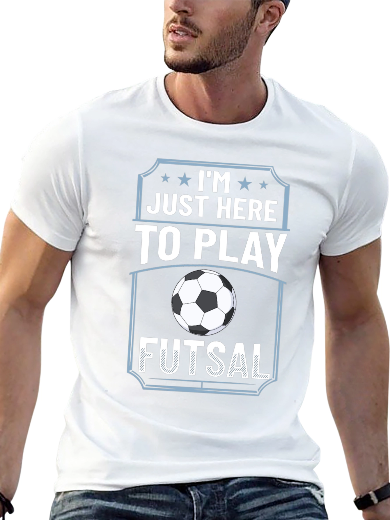 Futsal Player Graphic T-Shirt - Play Futsal