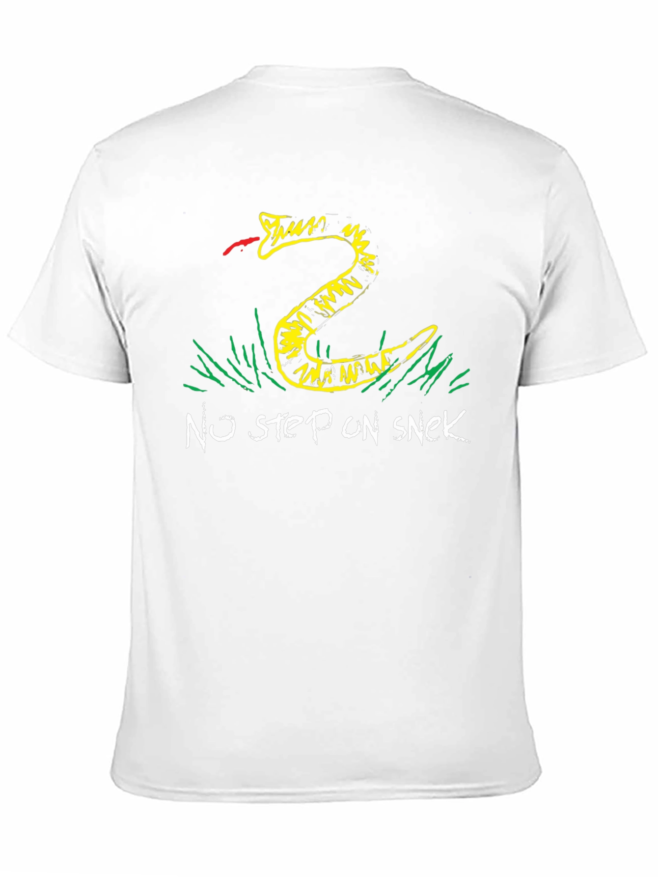 No Step on Snek T-Shirt - Black Graphic Tee