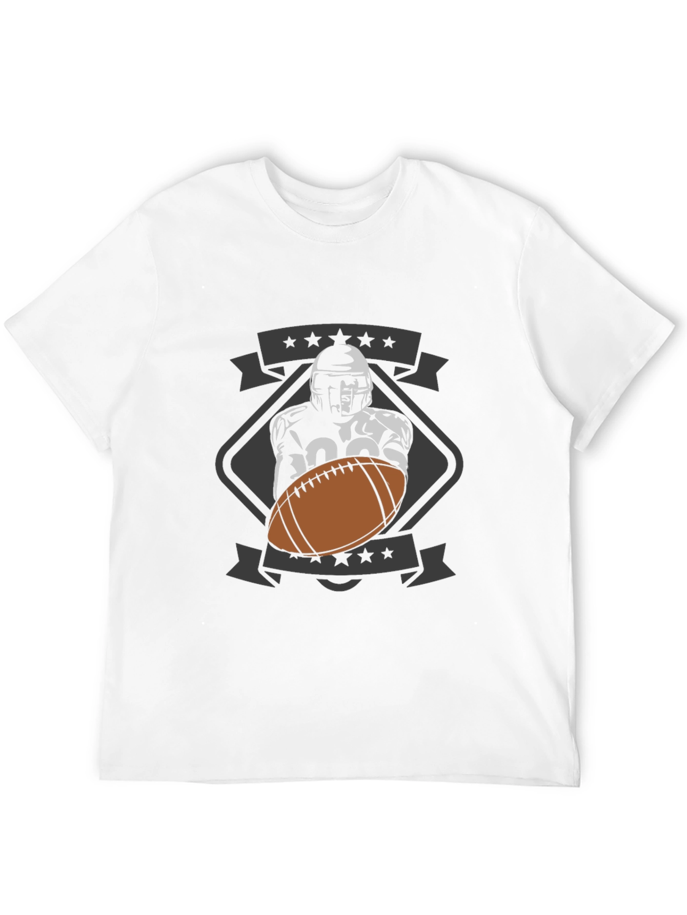 Football Player Graphic T-Shirt