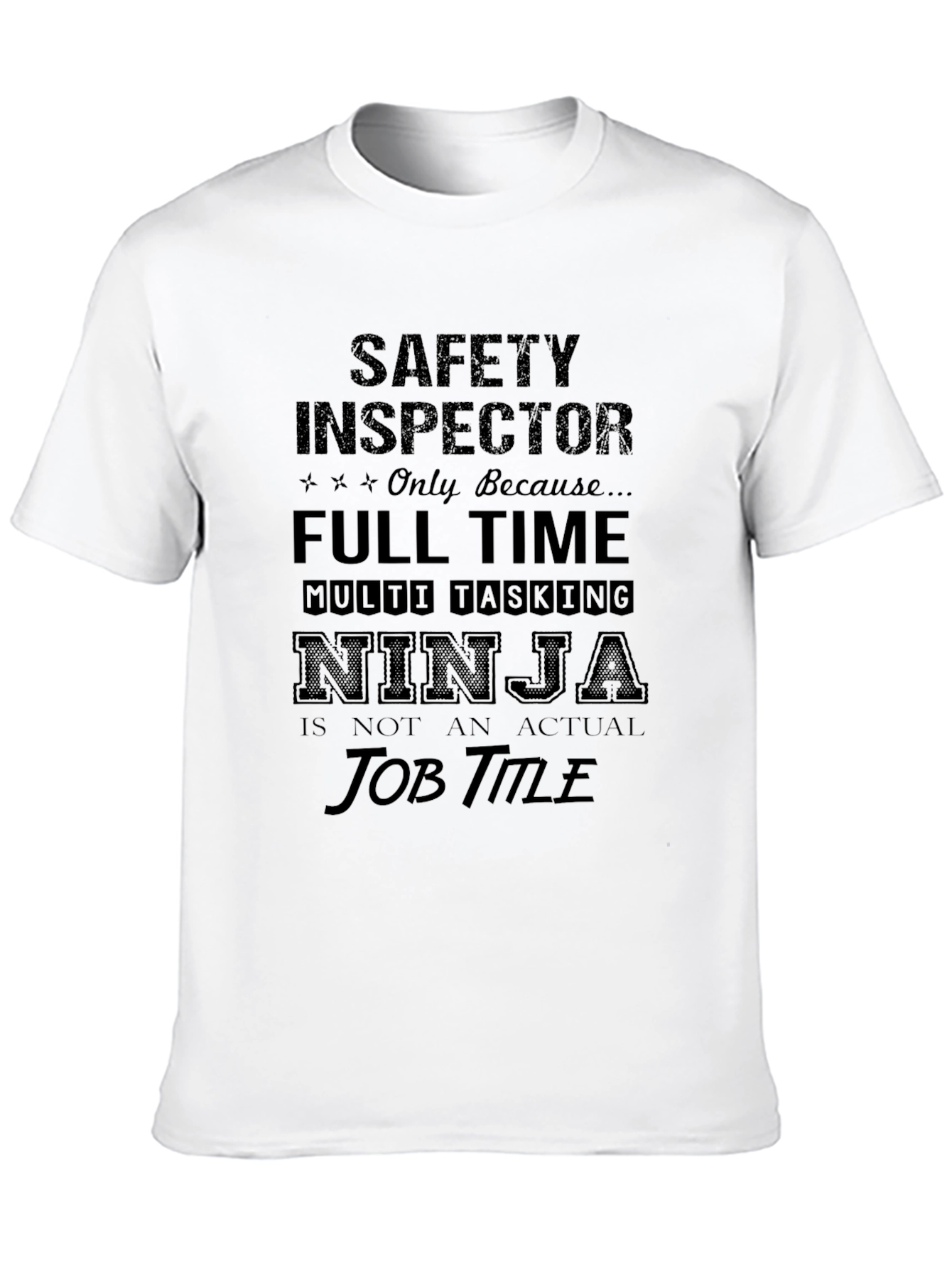 Safety Inspector Ninja T-Shirt