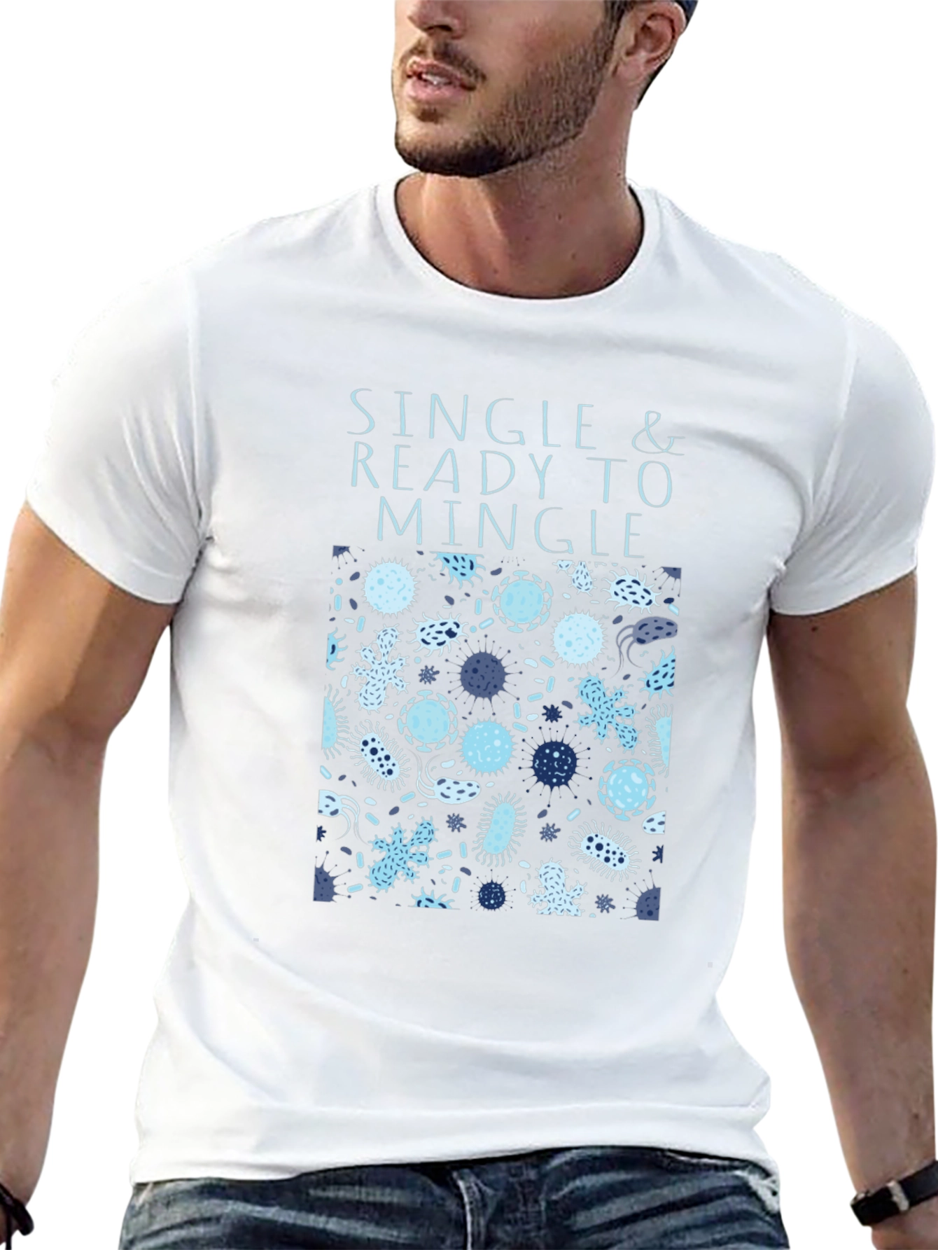 Single & Ready to Mingle Graphic T-Shirt
