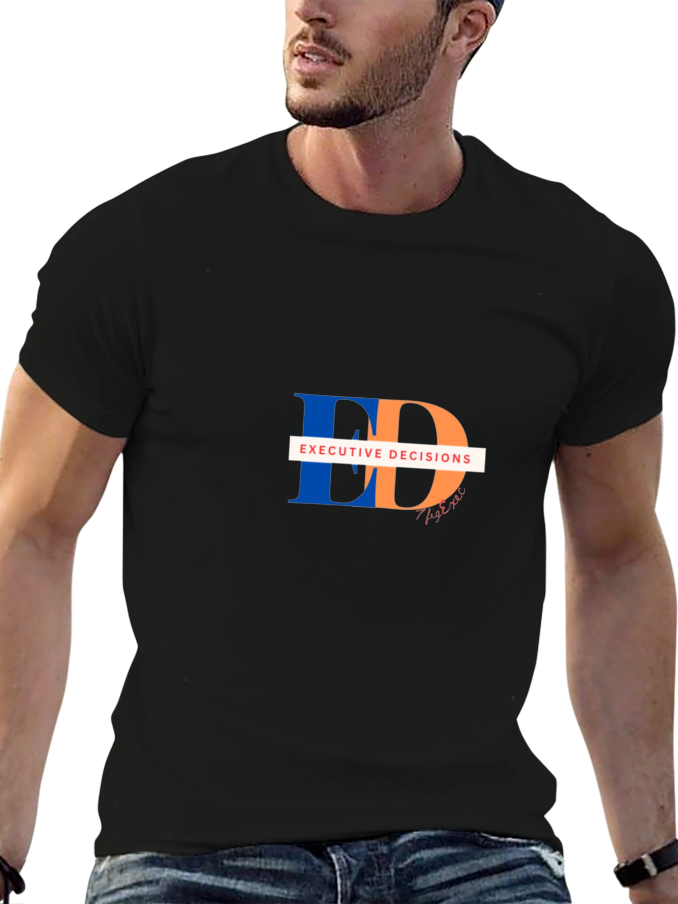 Executive Decisions T-Shirt - Classic Black Tee