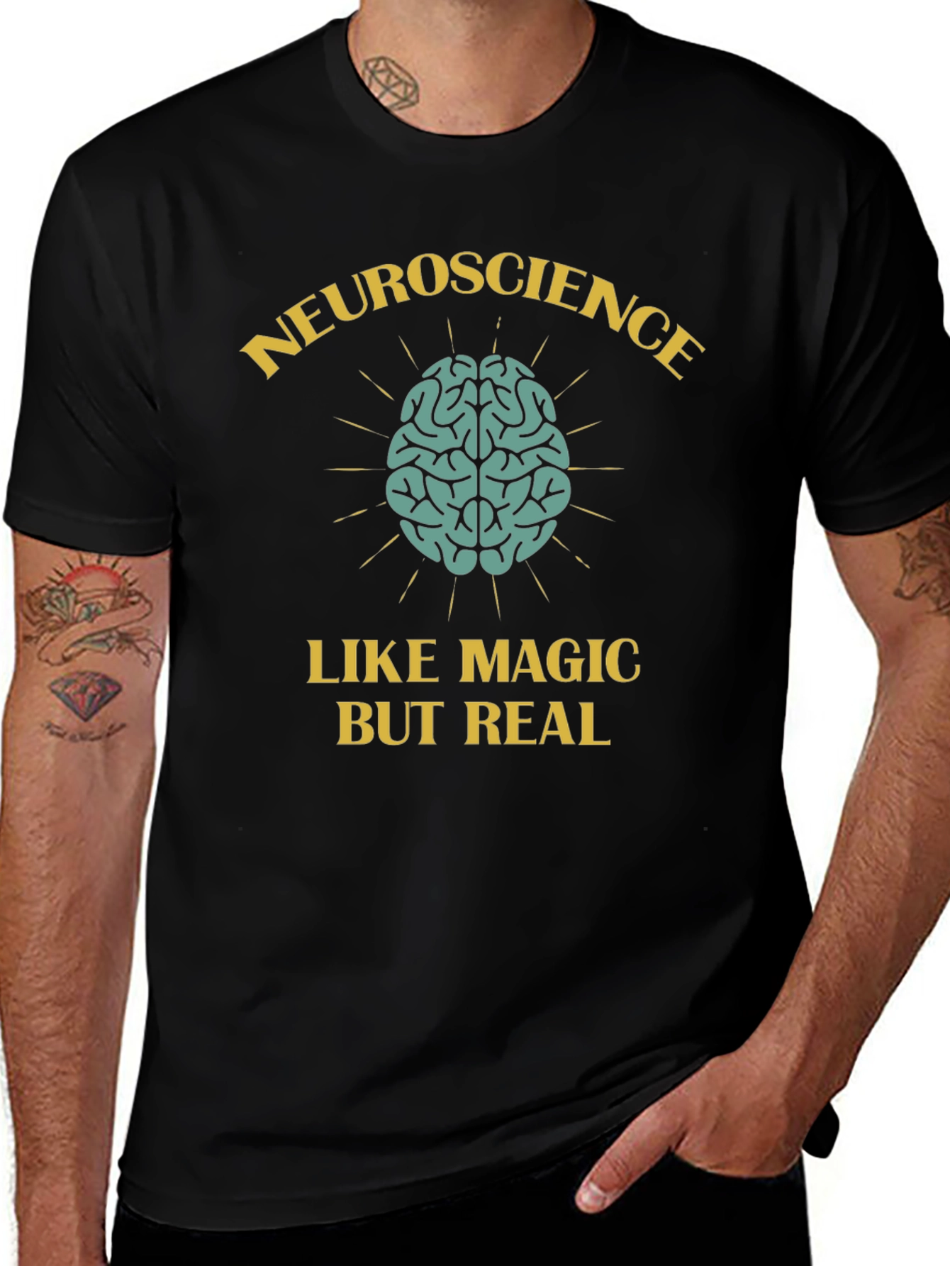 Neuroscience Like Magic But Real T-Shirt