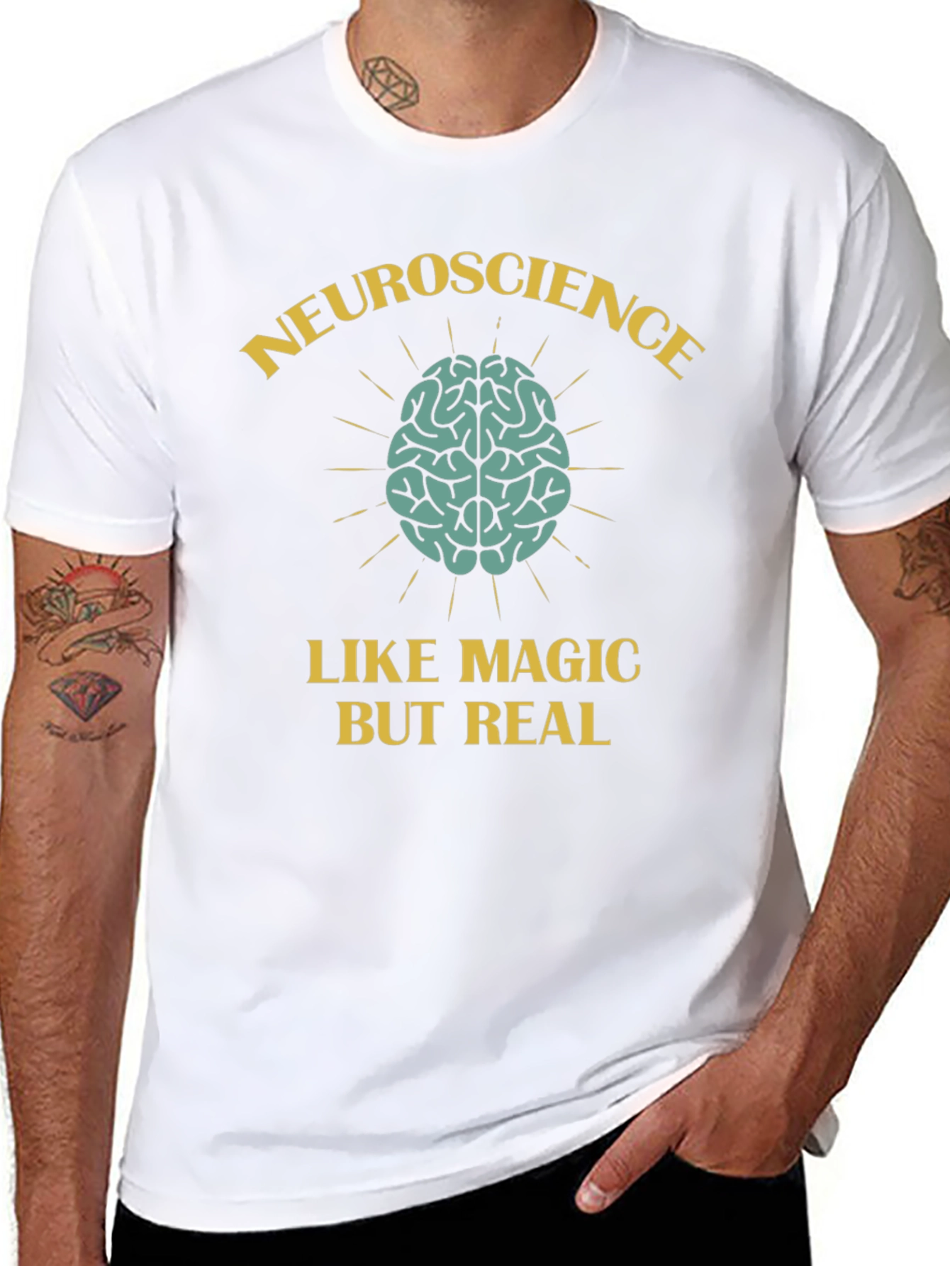 Neuroscience Like Magic But Real T-Shirt