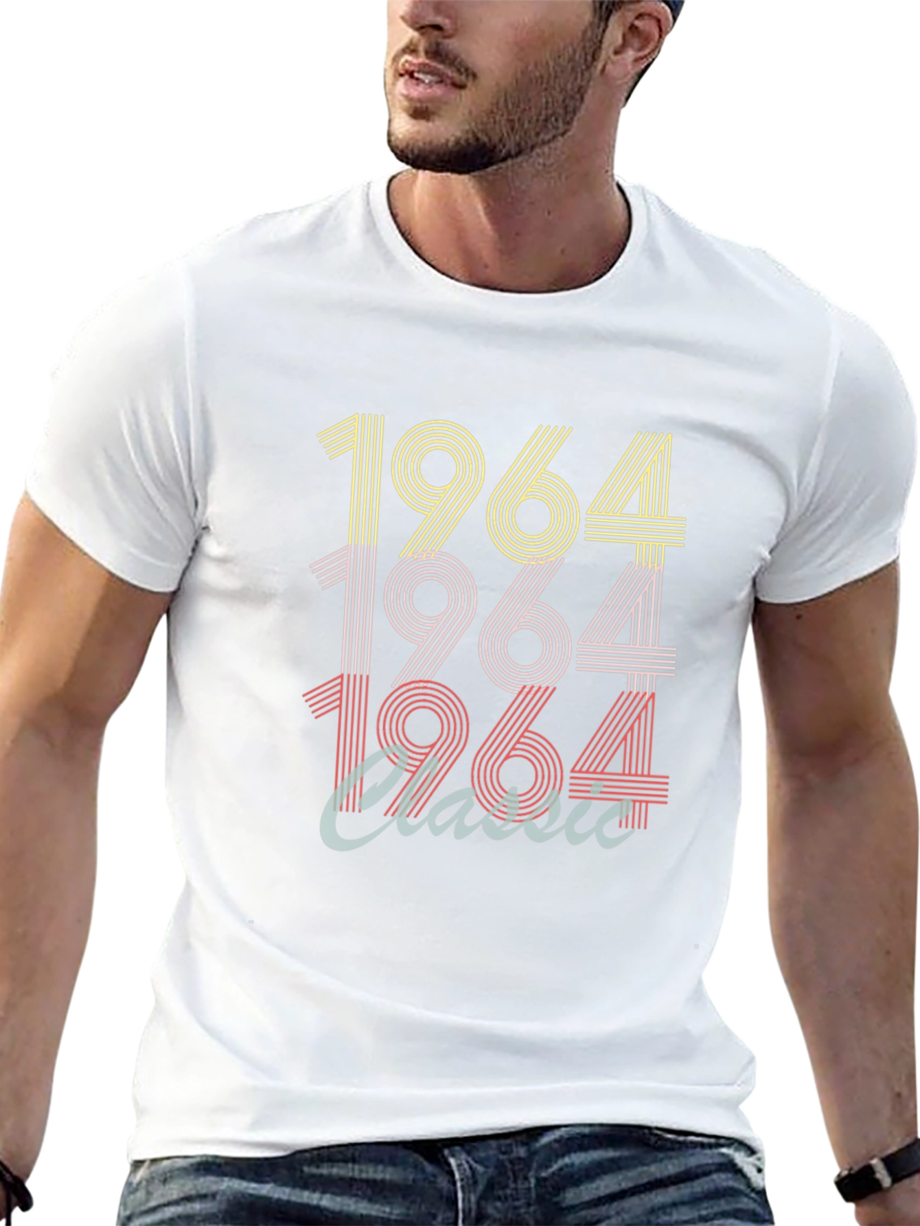 1964 Classic Graphic Tee - Retro Birthday T-Shirt