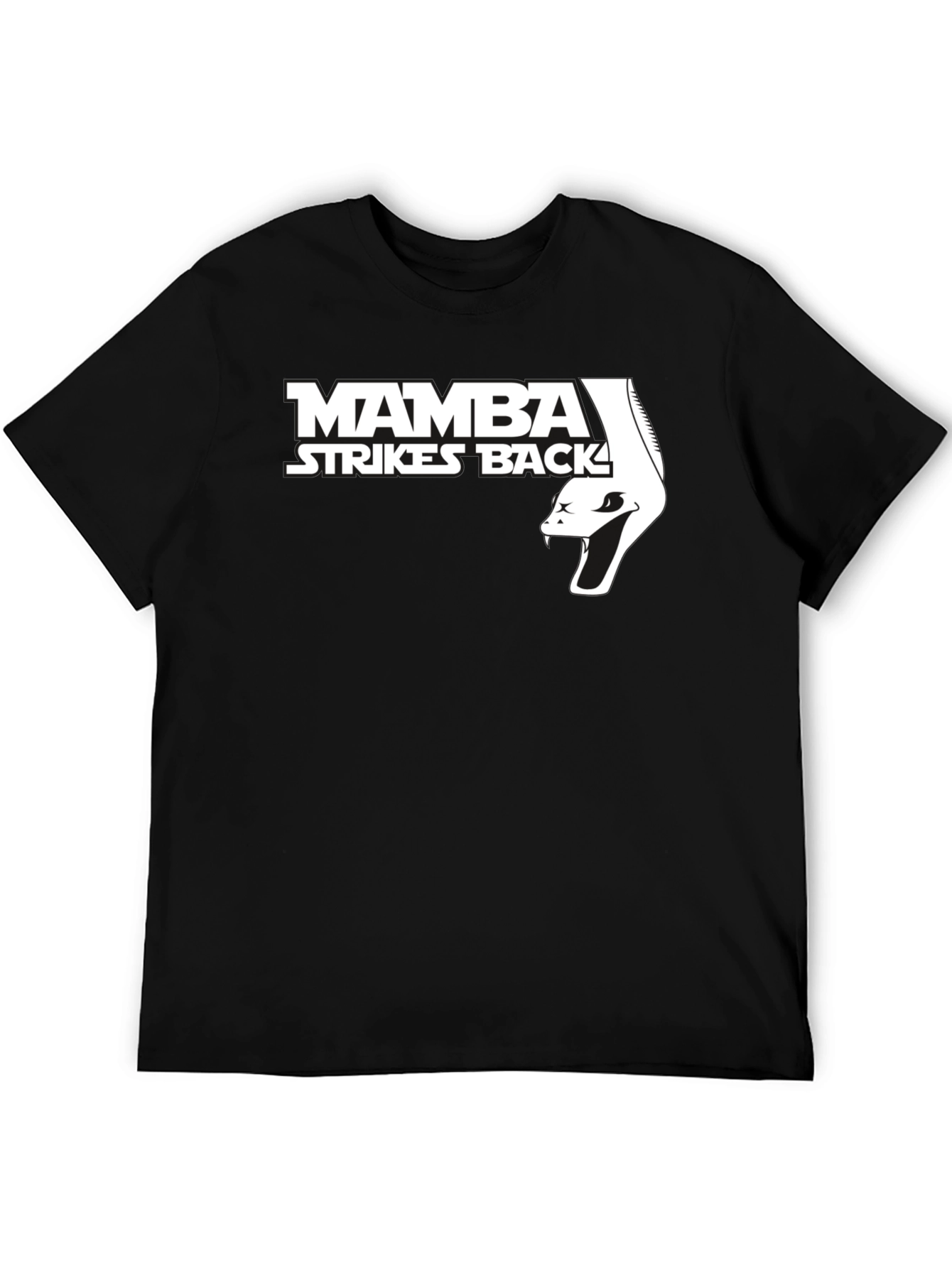 Mamba Strikes Back Black T-Shirt