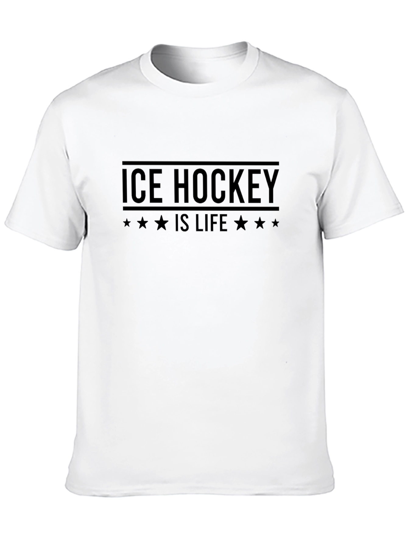Ice Hockey Is Life Graphic T-Shirt