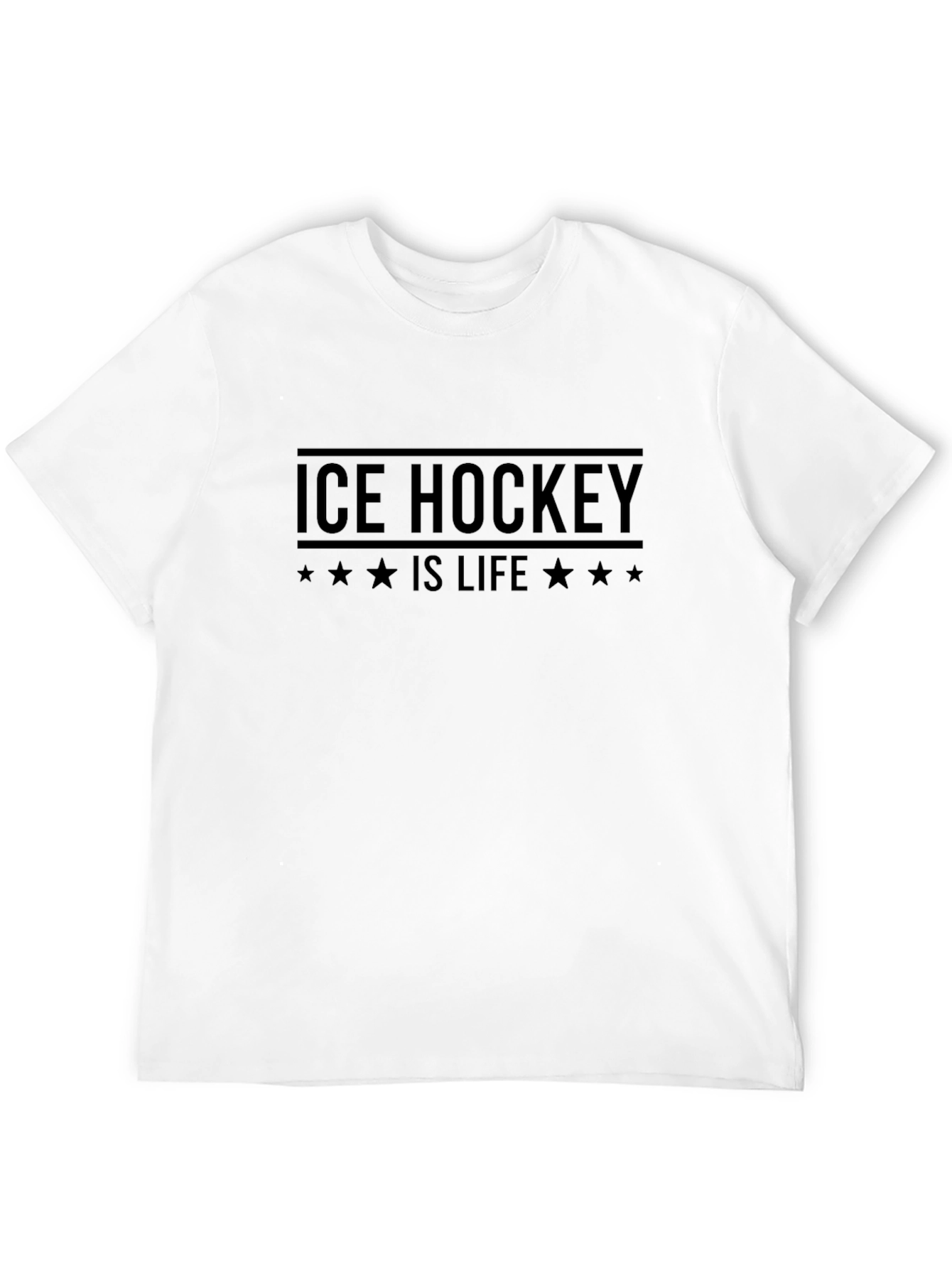 Ice Hockey Is Life Graphic T-Shirt