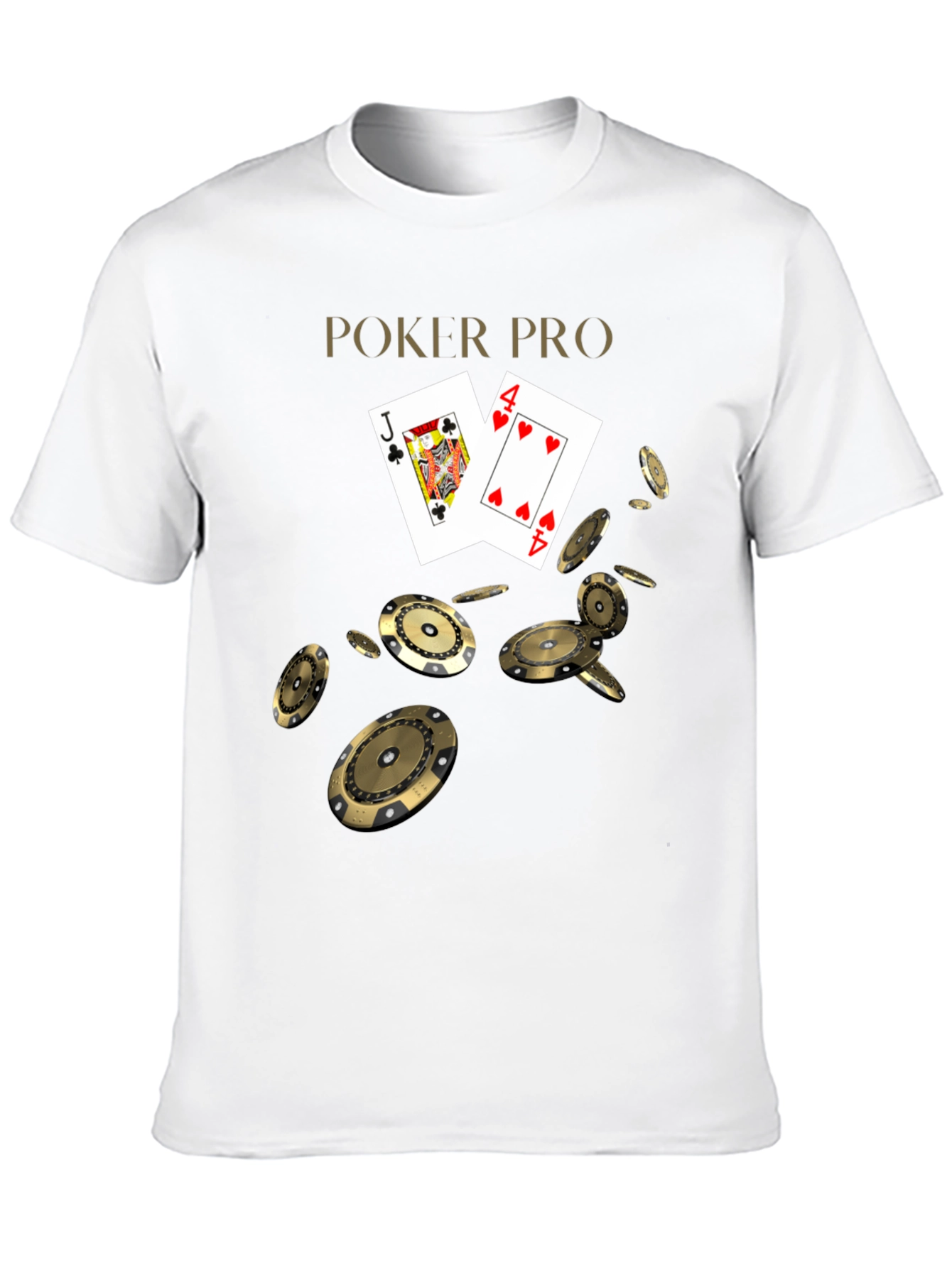 Poker Pro Graphic Tee - Lucky Hand T-Shirt