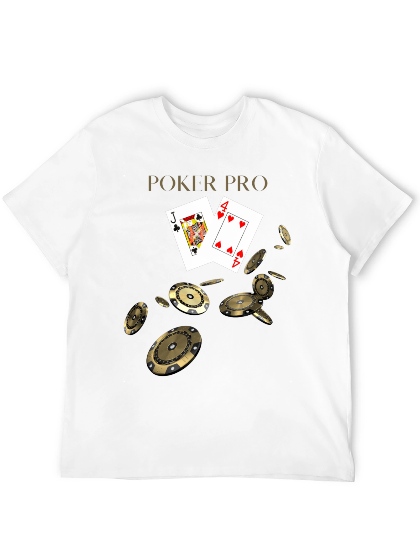 Poker Pro Graphic Tee - Lucky Hand T-Shirt
