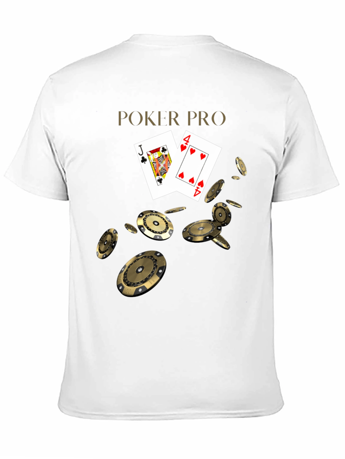 Poker Pro Graphic Tee - Lucky Hand T-Shirt