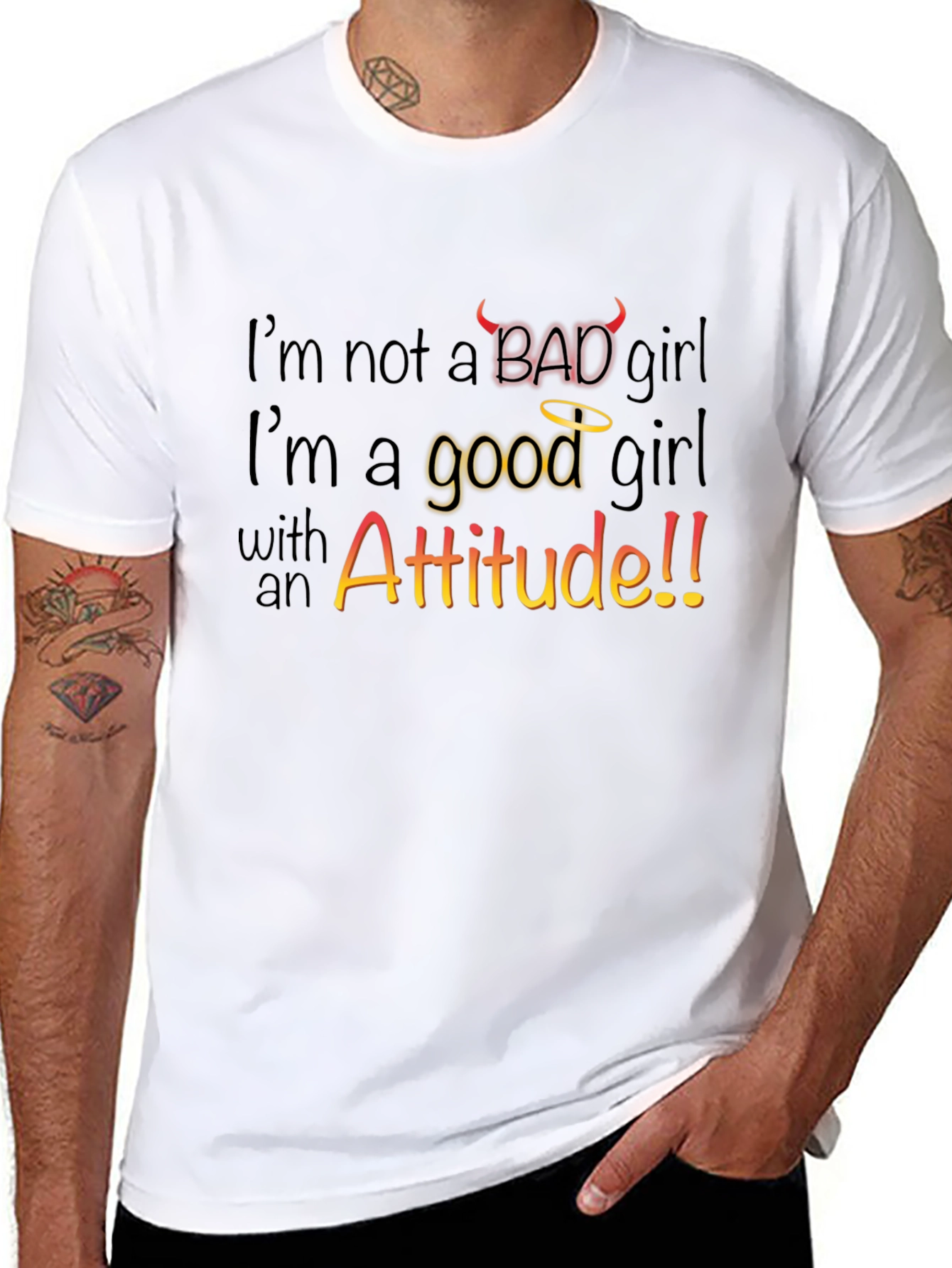 Im Not a Bad Girl T-Shirt