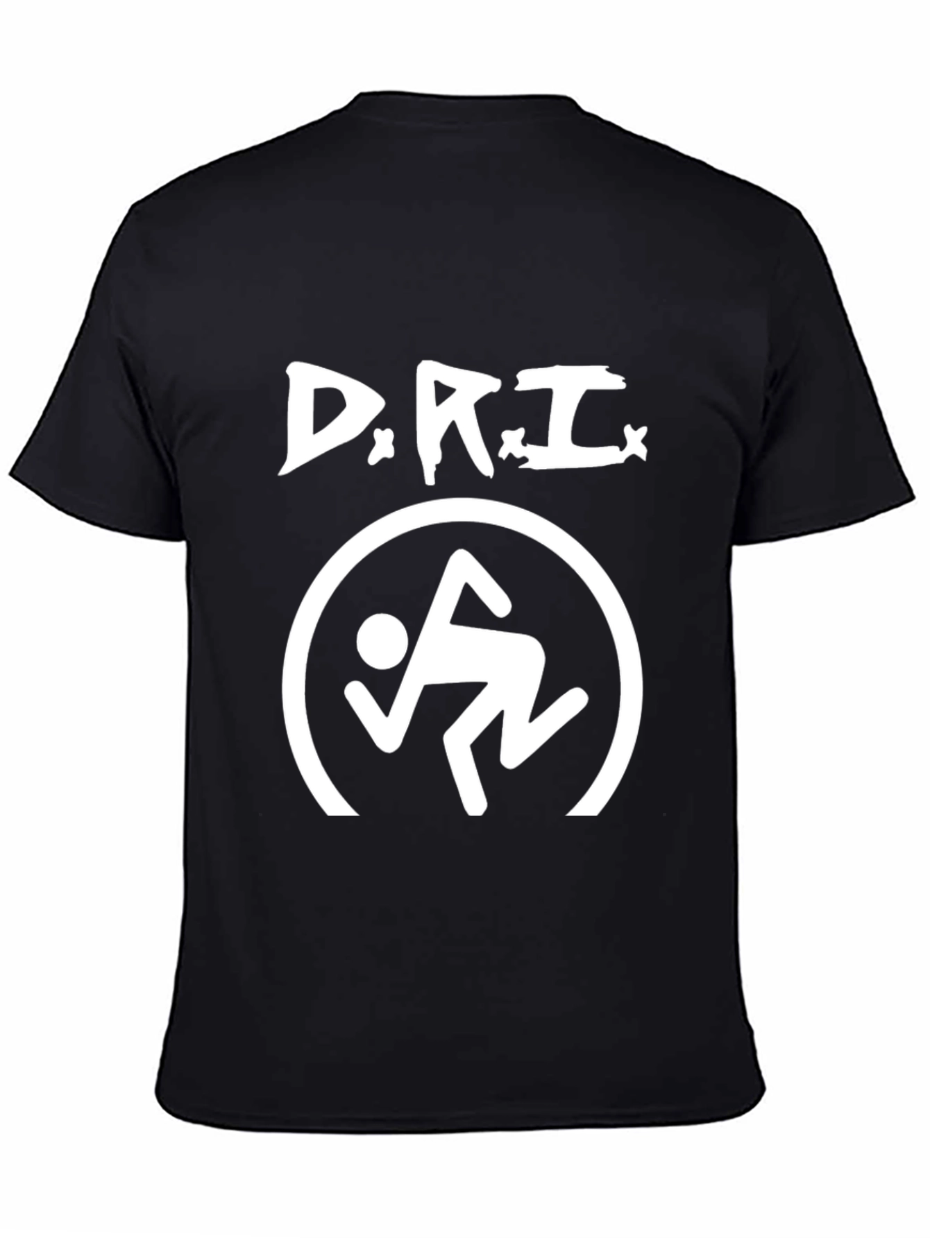 D.R.I. Circle Jerk Black Graphic T-Shirt