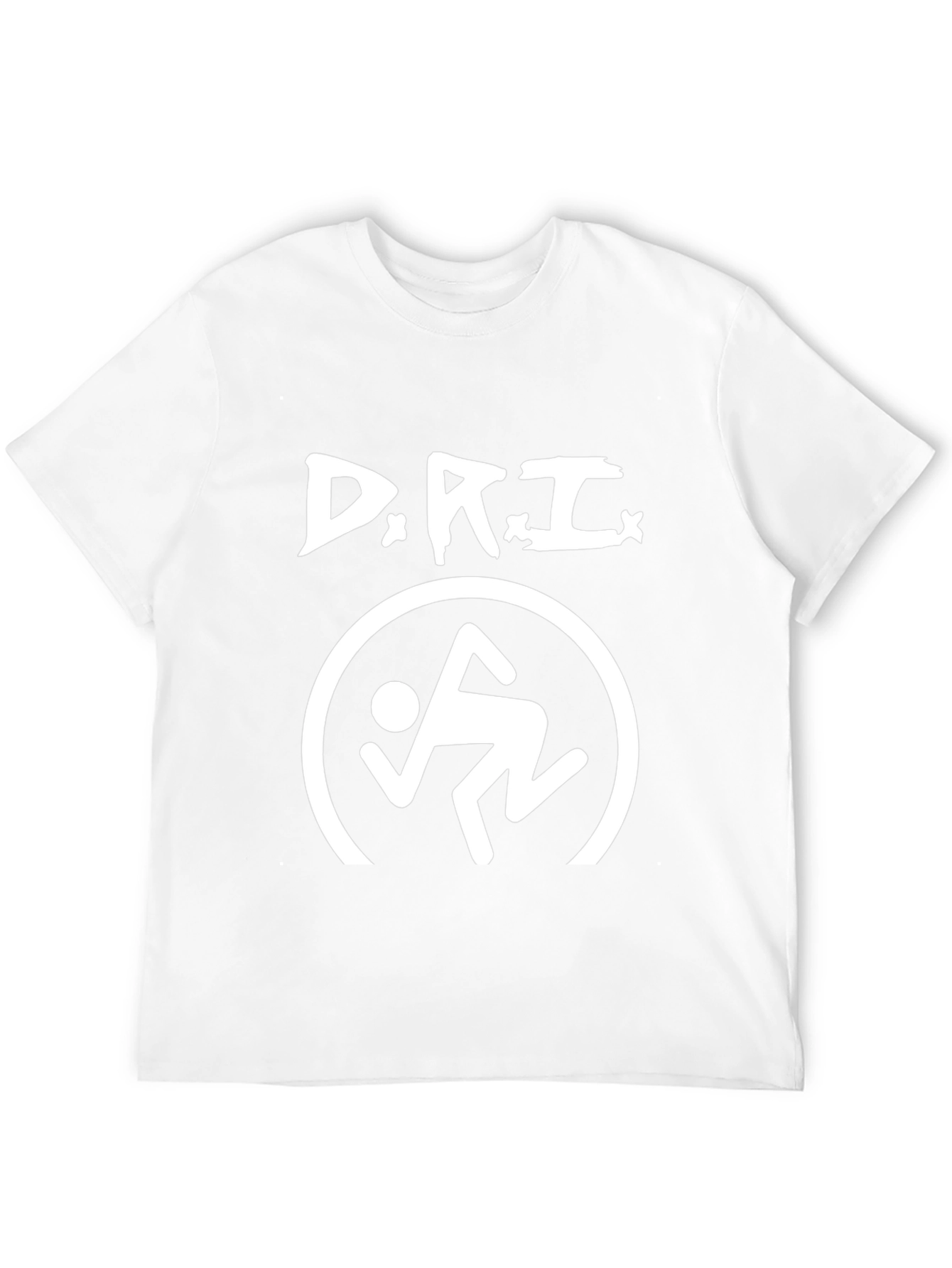 D.R.I. Circle Jerk Black Graphic T-Shirt