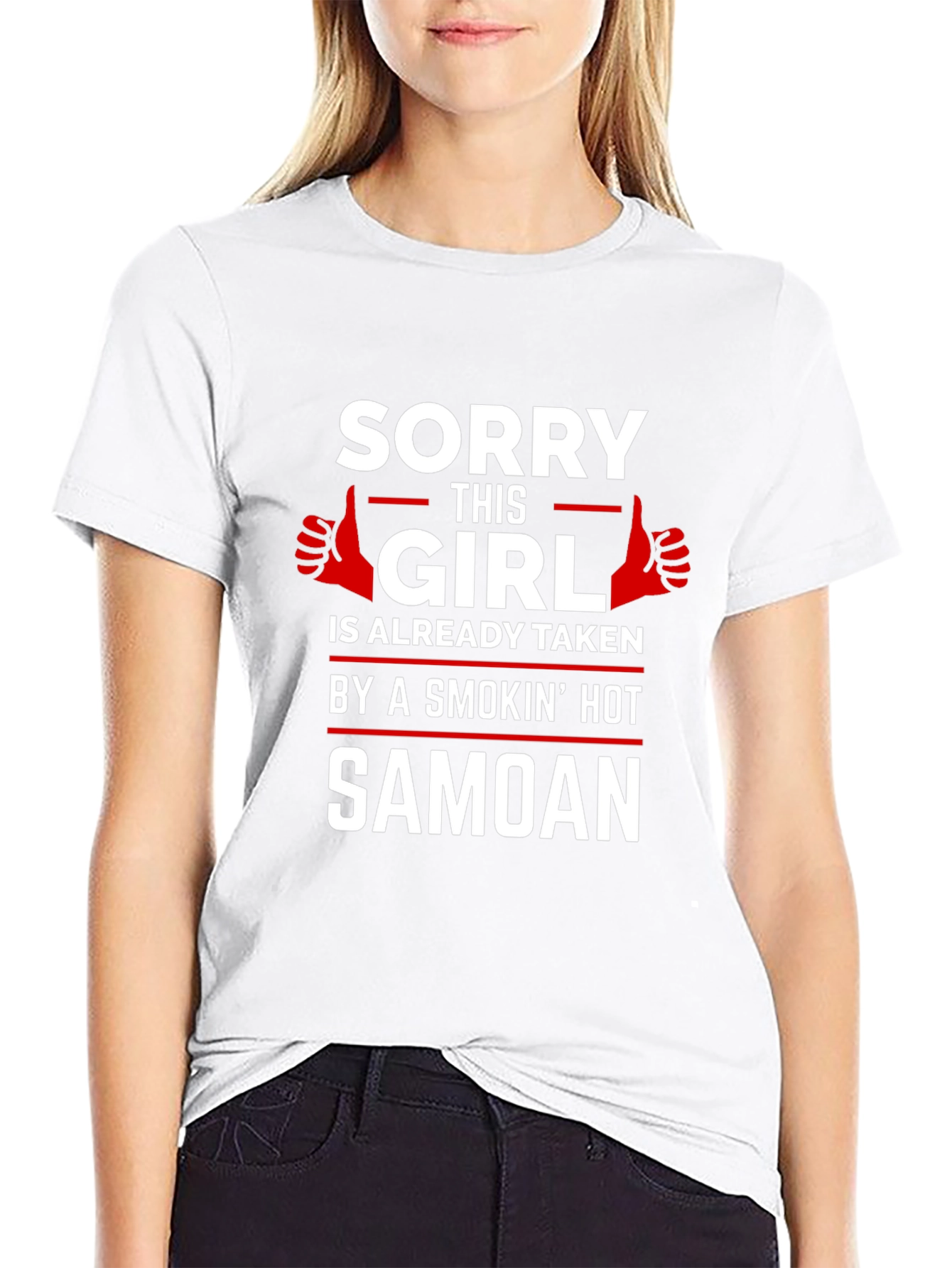 Sorry This Girl Is Taken Samoan T-Shirt