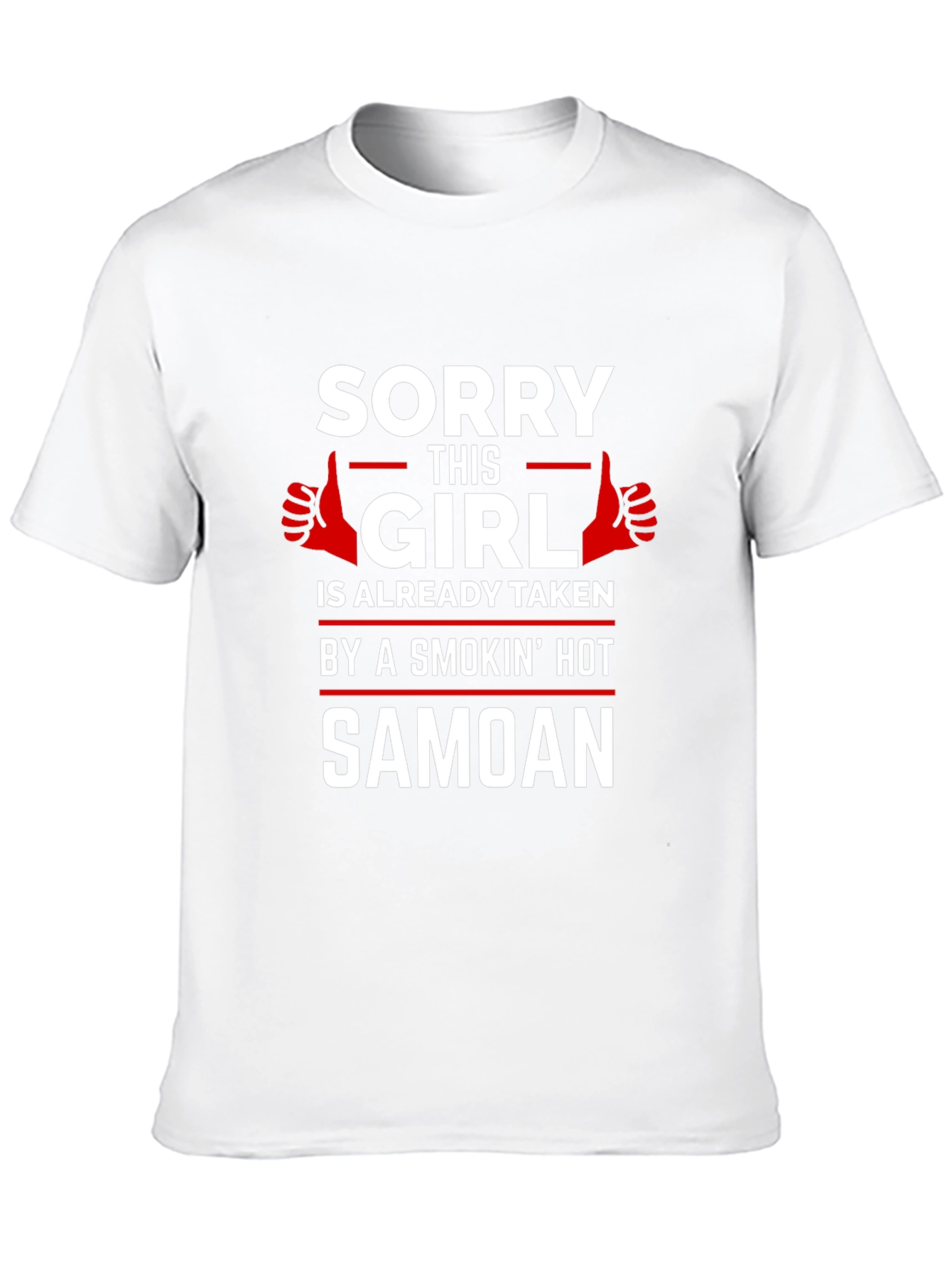 Sorry This Girl Is Taken Samoan T-Shirt