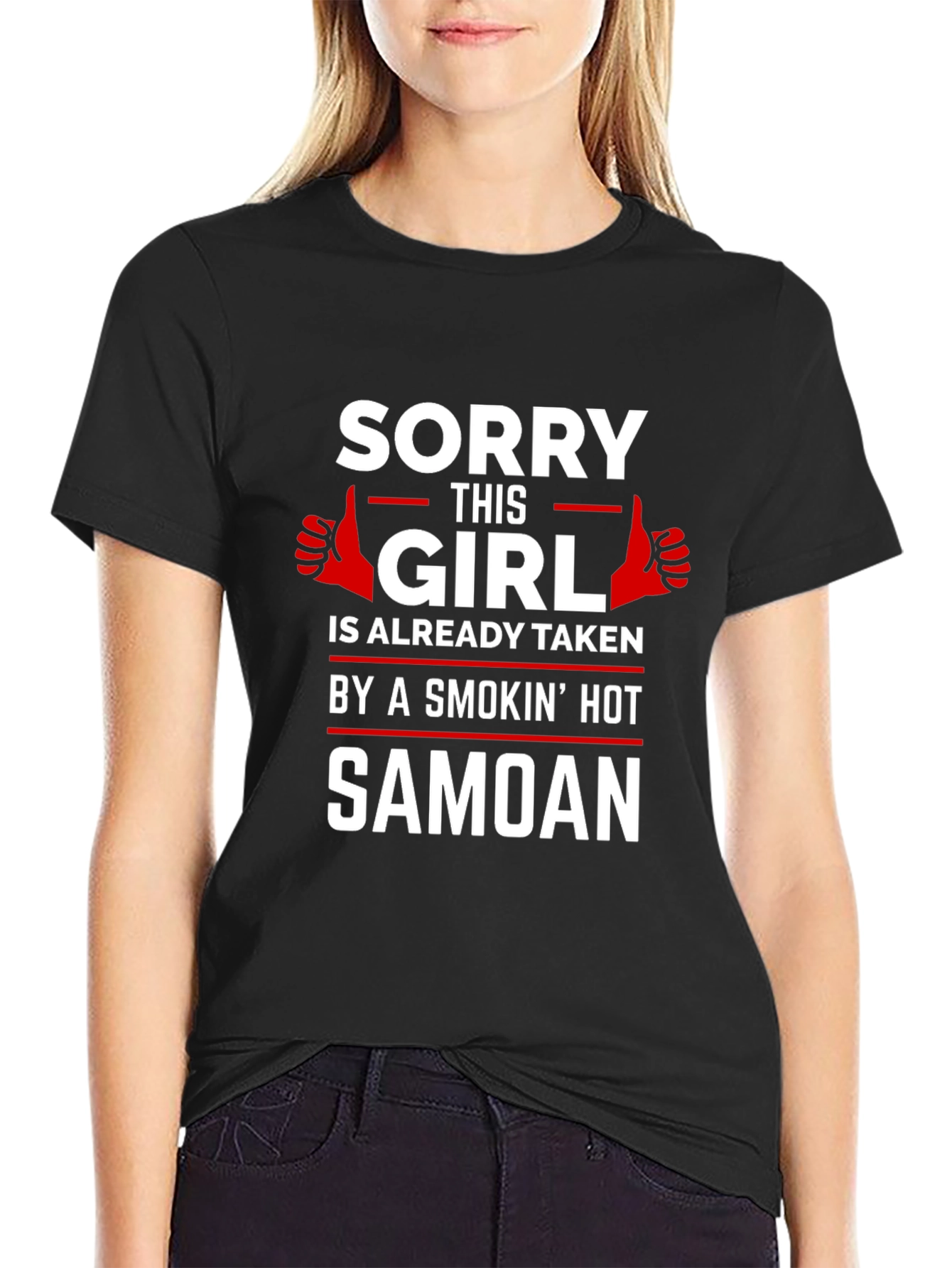 Sorry This Girl Is Taken Samoan T-Shirt