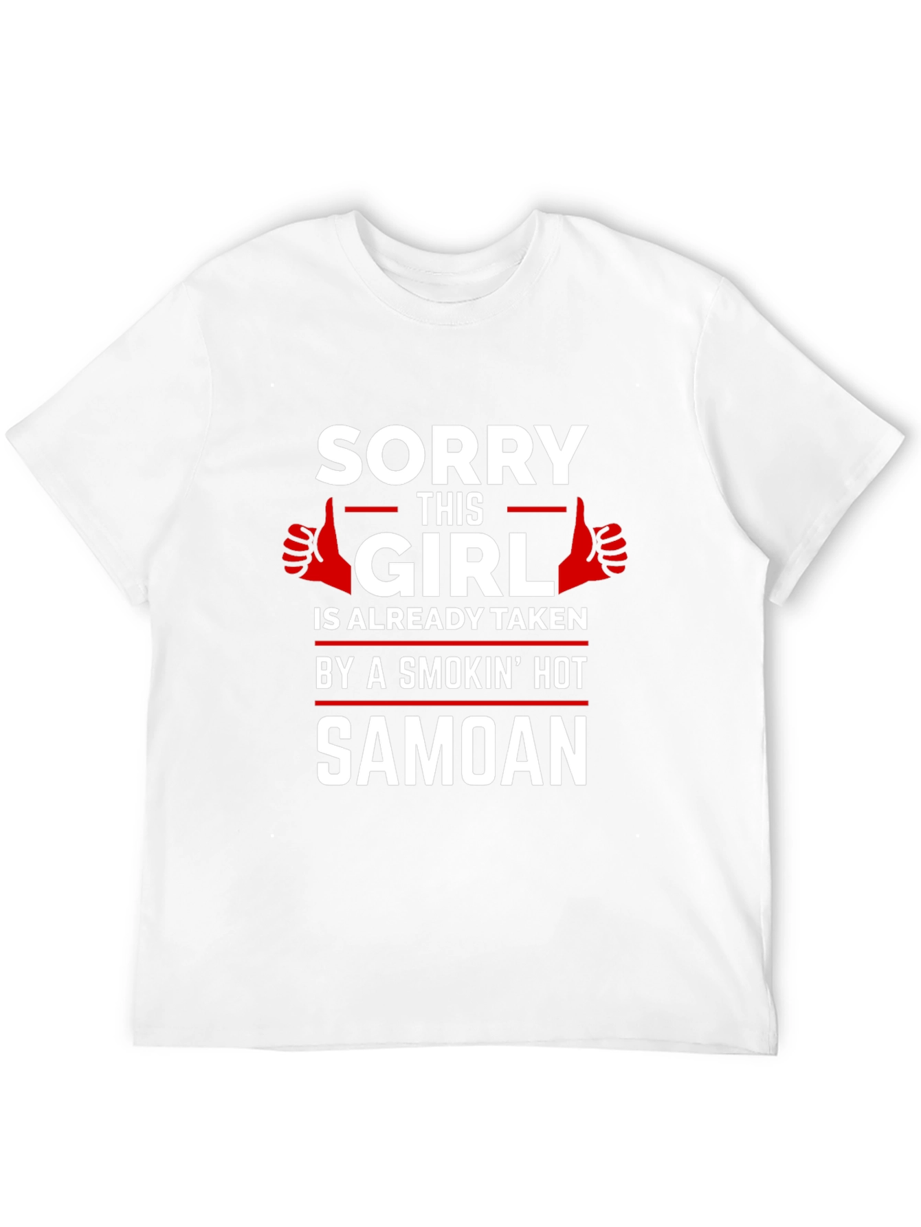 Sorry This Girl Is Taken Samoan T-Shirt