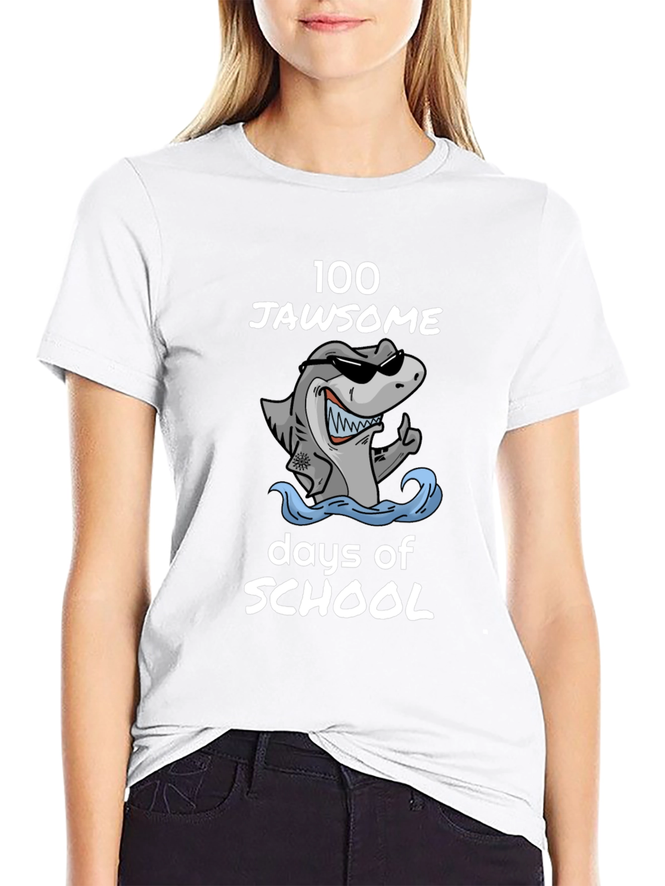100 Jawsome Days of School T-Shirt
