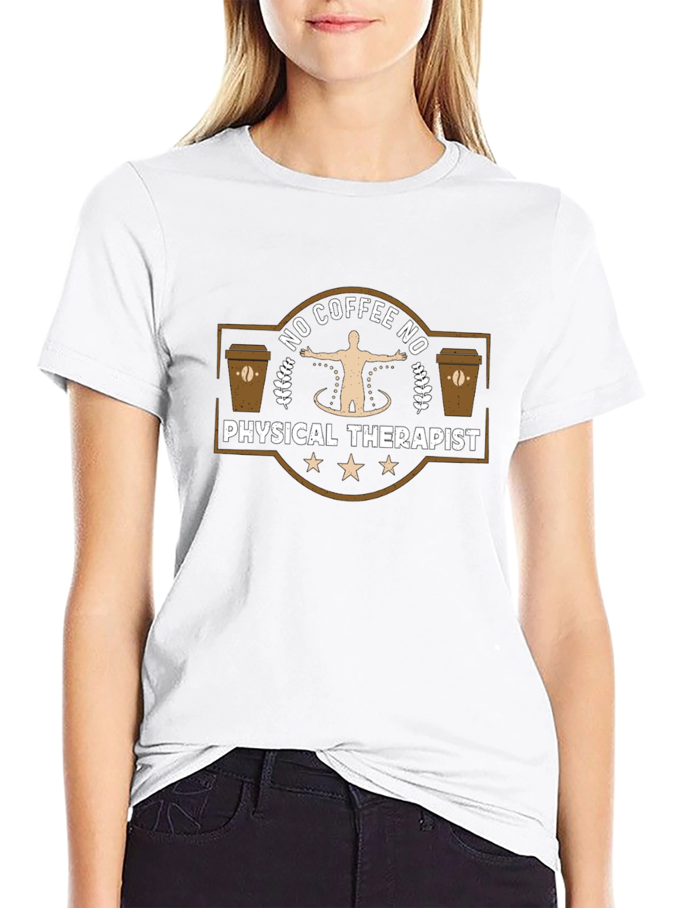 No Coffee No Physical Therapist Graphic Tee