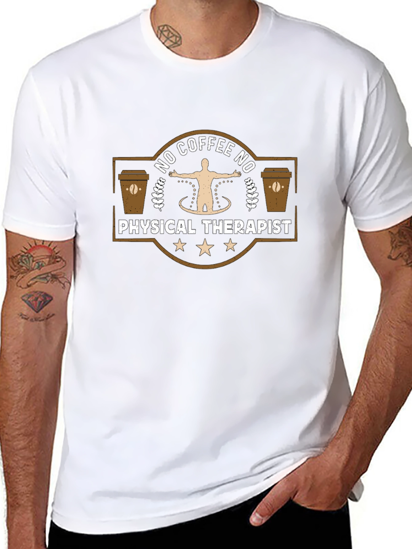 No Coffee No Physical Therapist Graphic Tee