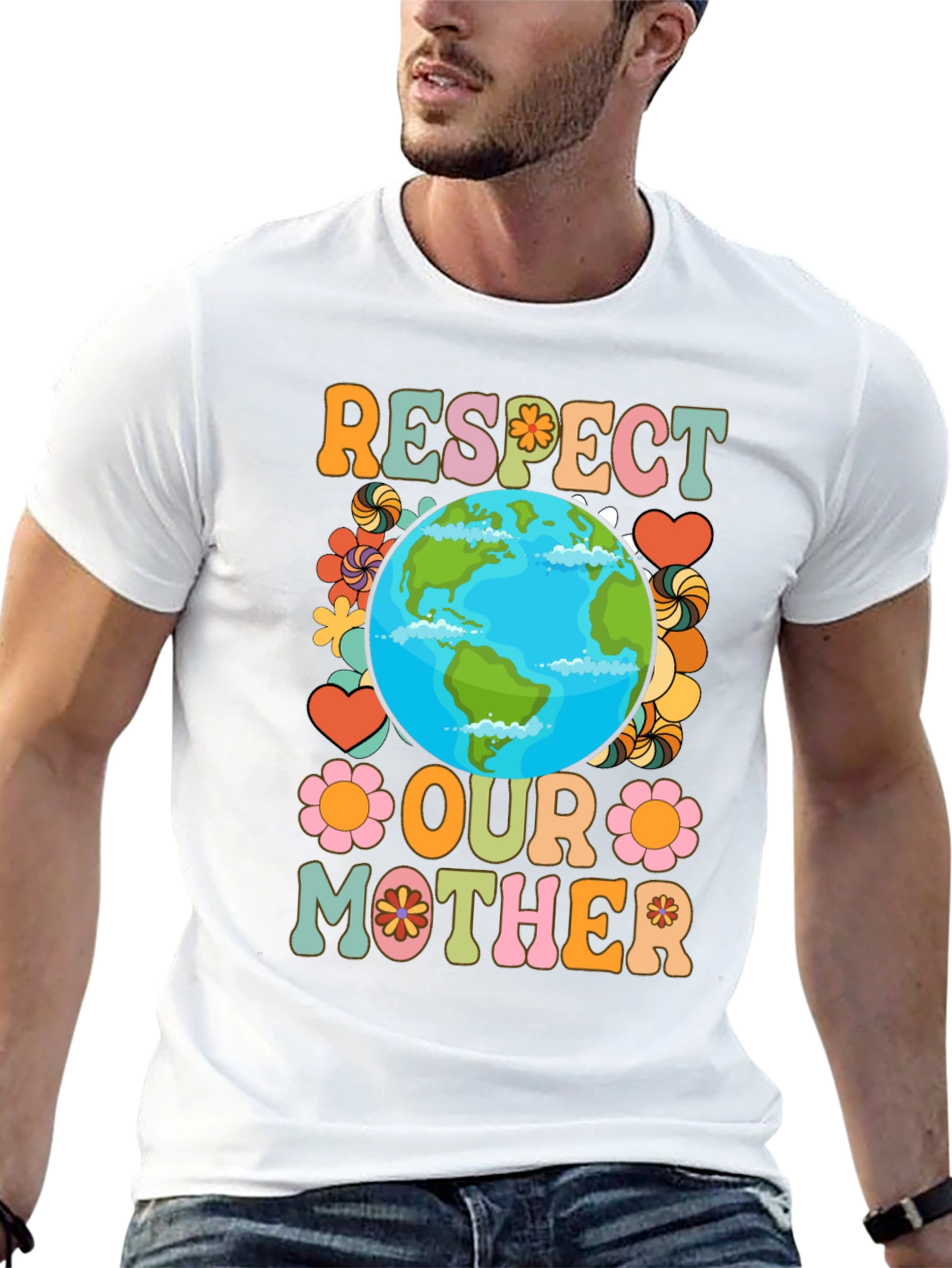Respect Our Mother Earth Graphic Tee
