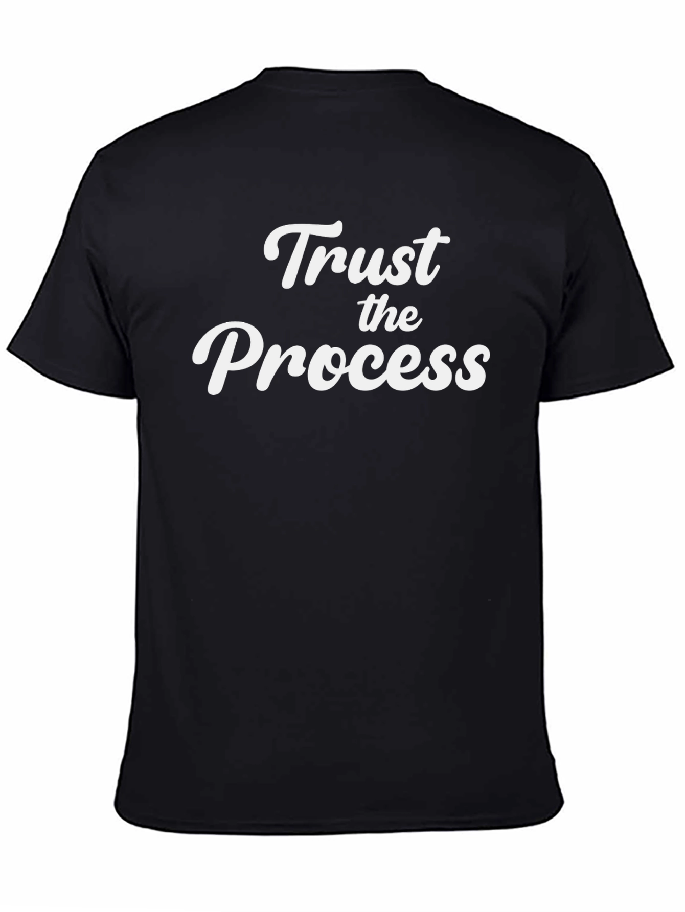 Trust the Process Black T-Shirt