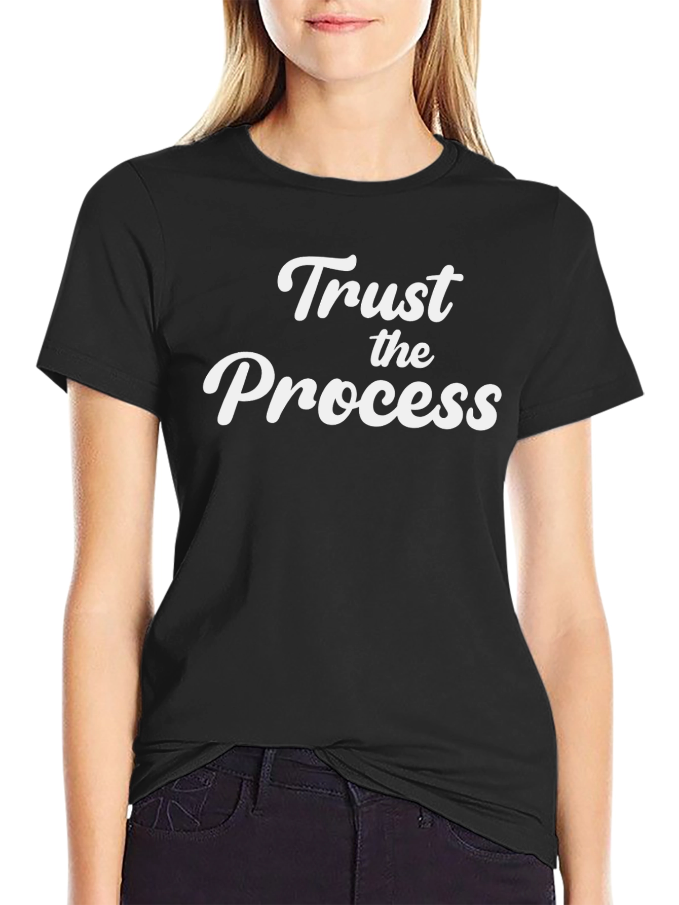 Trust the Process Black T-Shirt