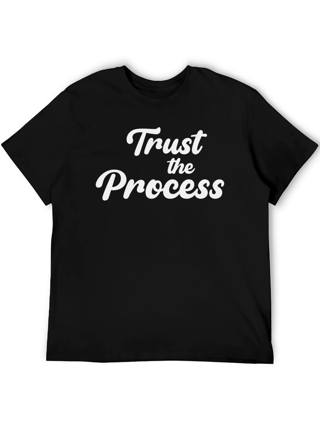 Trust the Process Black T-Shirt