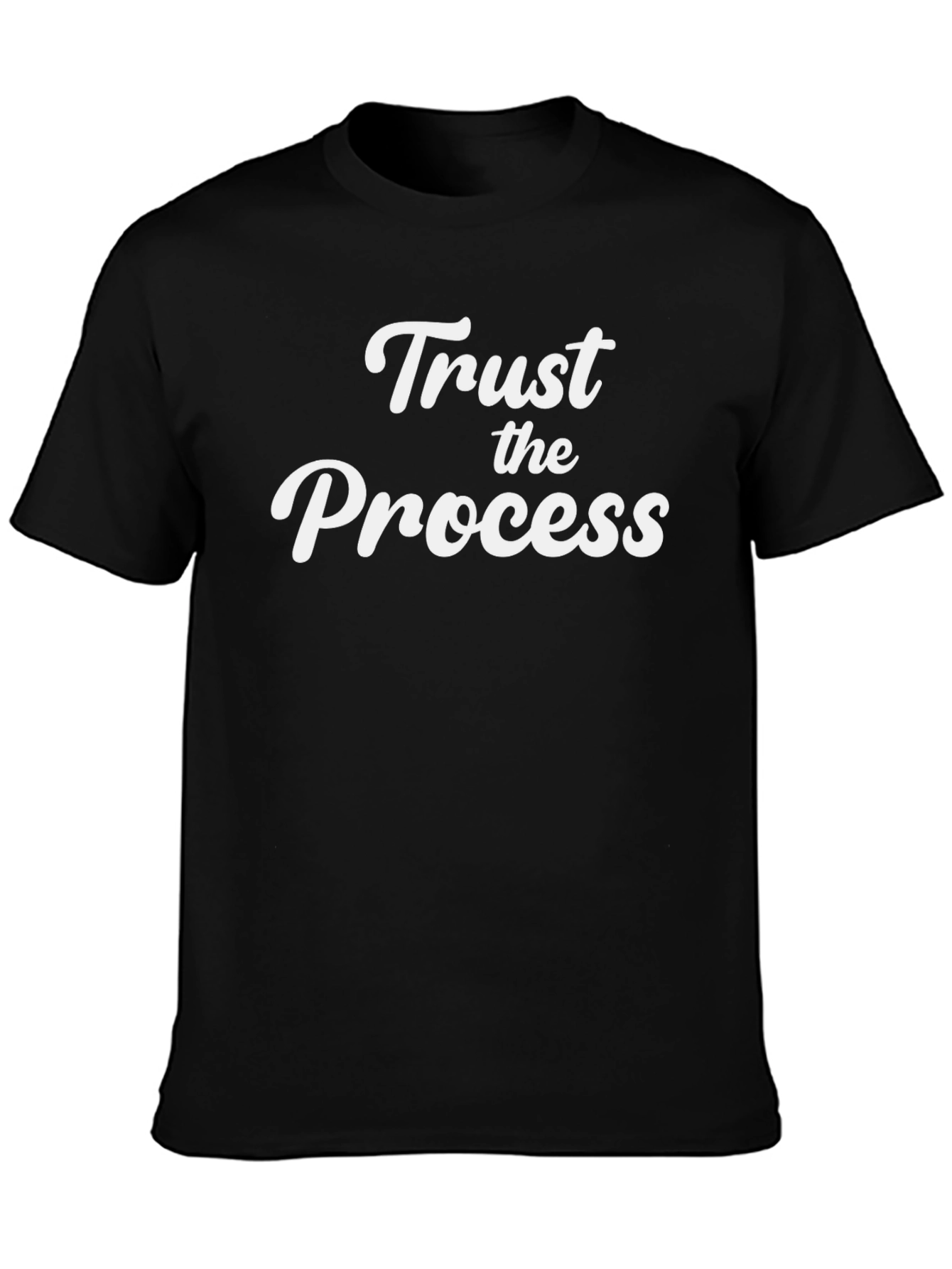 Trust the Process Black T-Shirt