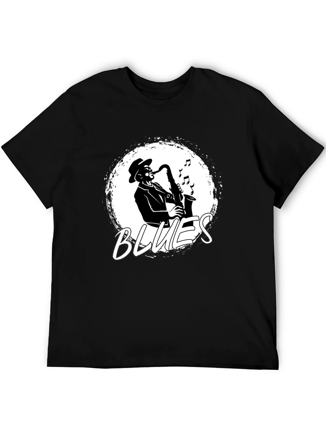 Blues Saxophone T-Shirt - Stylish Music Tee