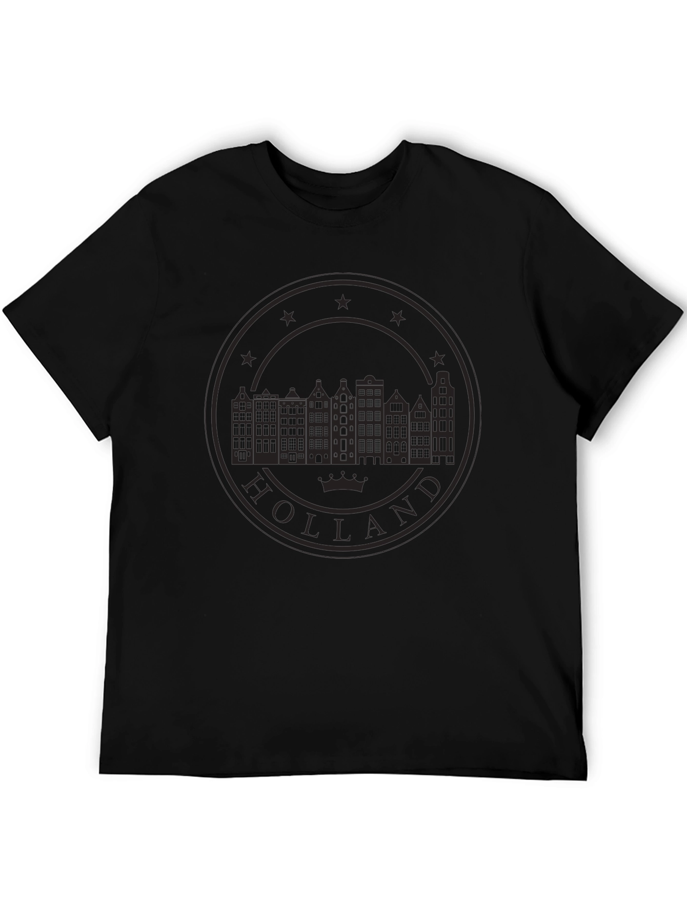 Holland Graphic T-Shirt - Black