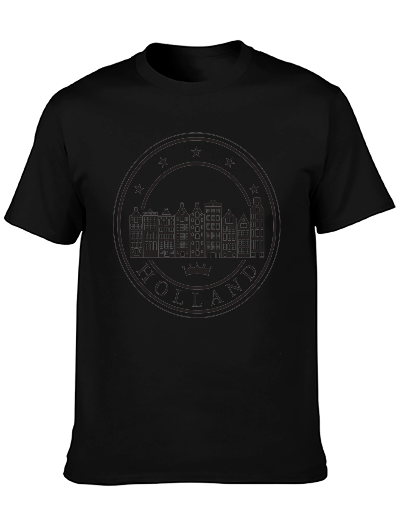 Holland Graphic T-Shirt - Black