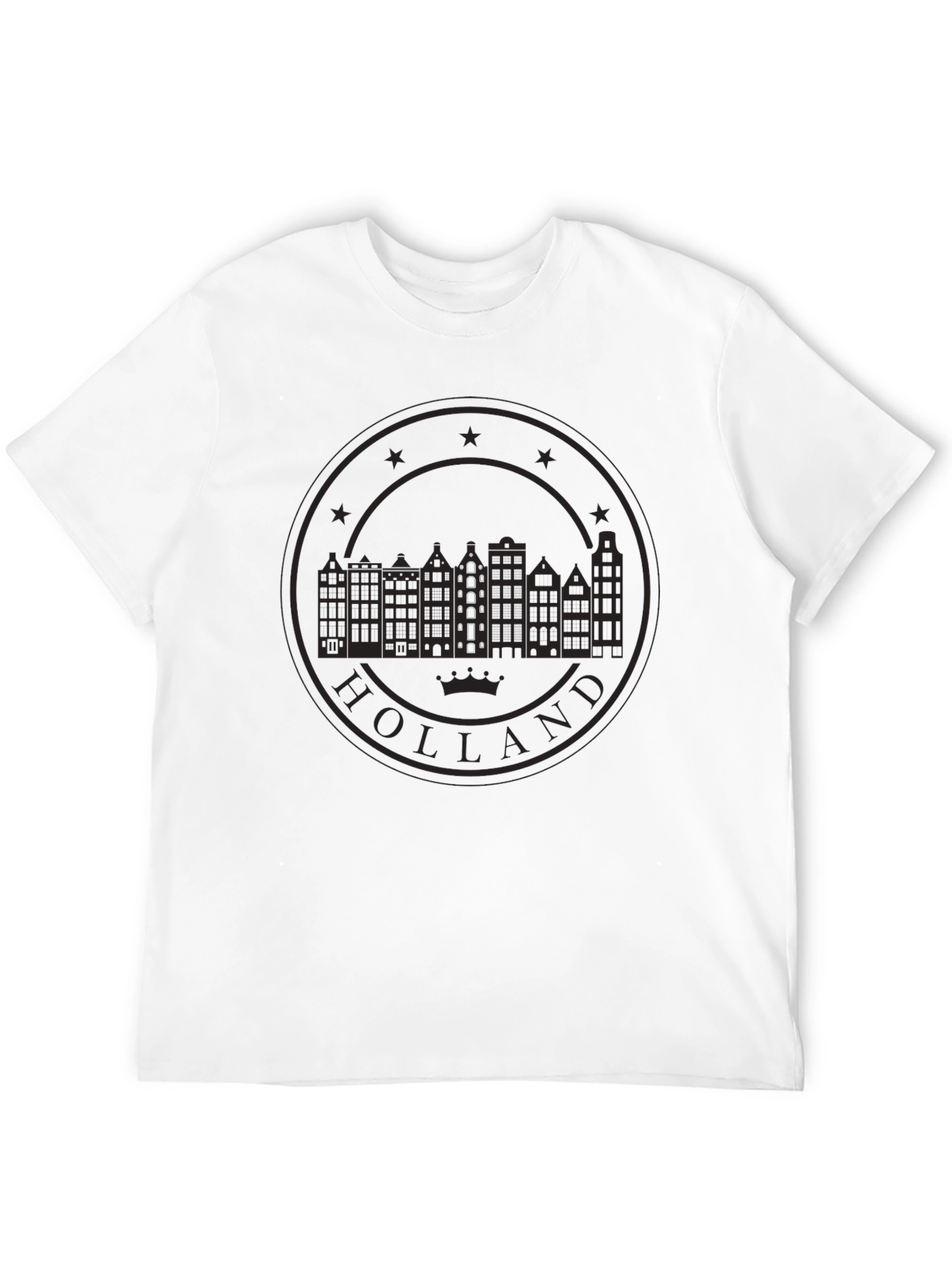 Holland Graphic T-Shirt - Black