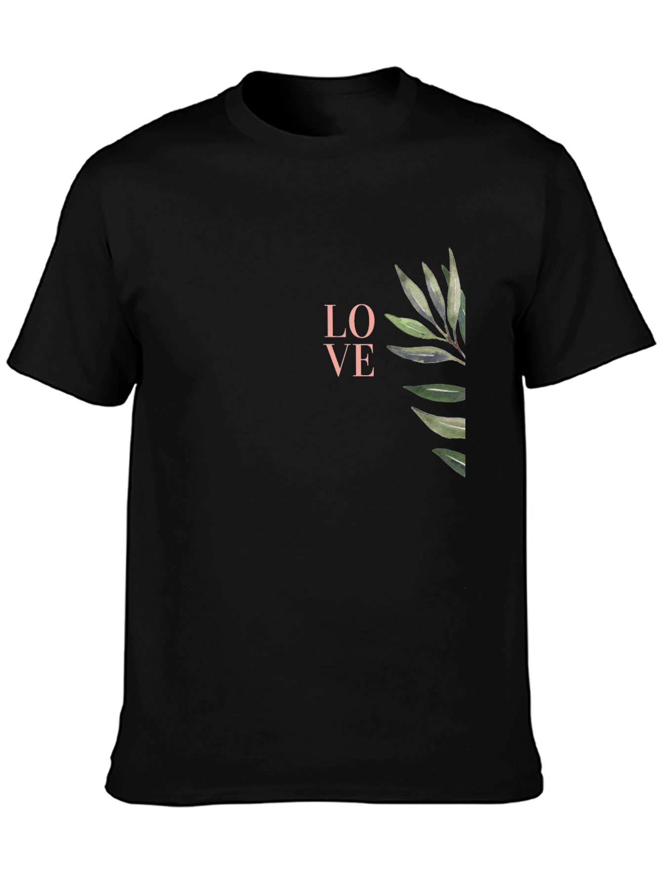 Love Leaf Graphic T-Shirt - Stylish Mens Tee