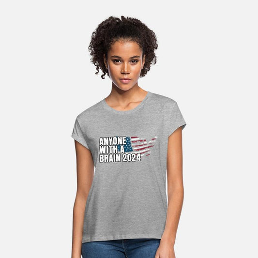2024 Brain Vote Democracy Anti-Trump Tee