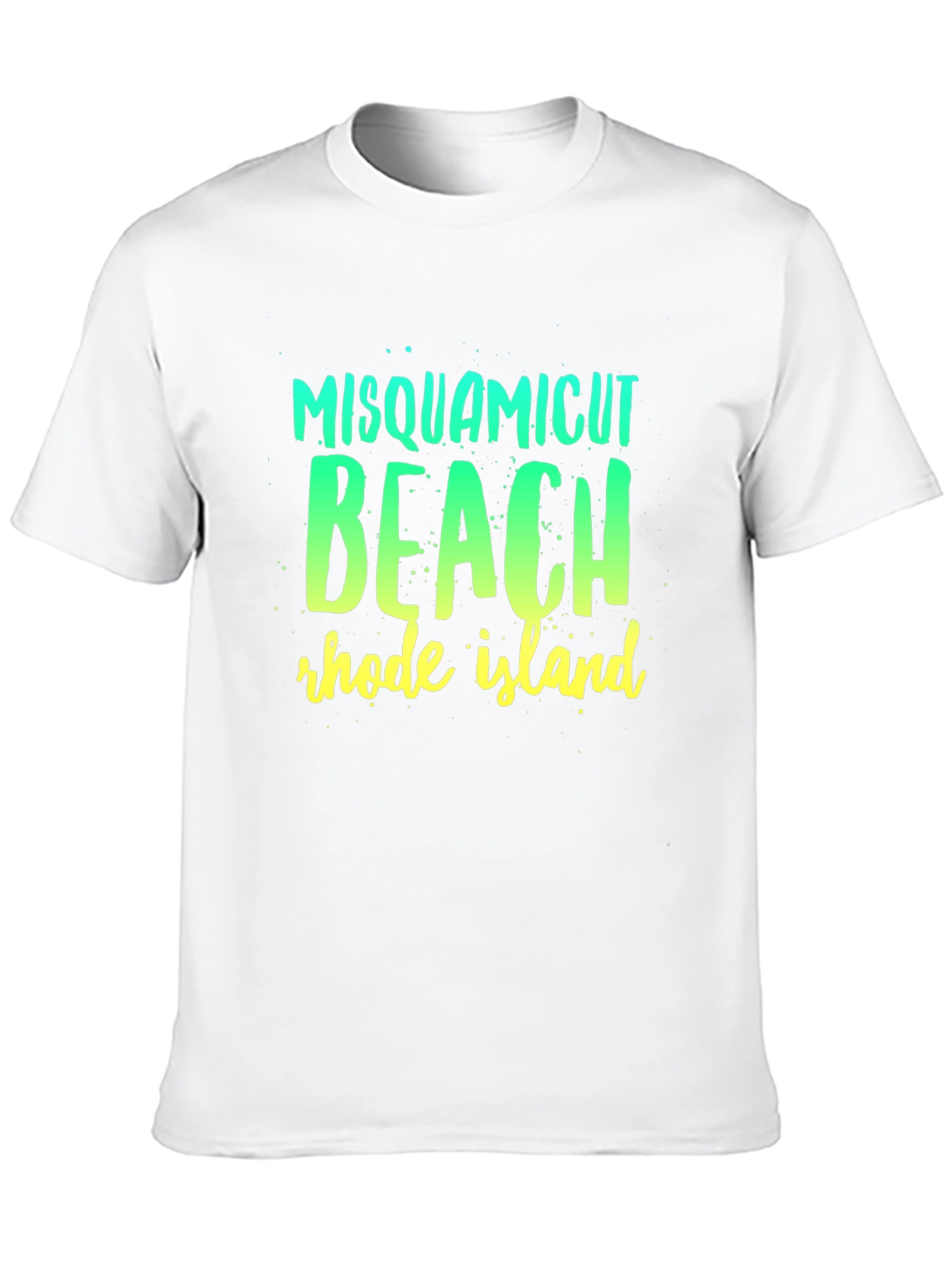 Misquamicut Beach Rhode Island Graphic T-Shirt