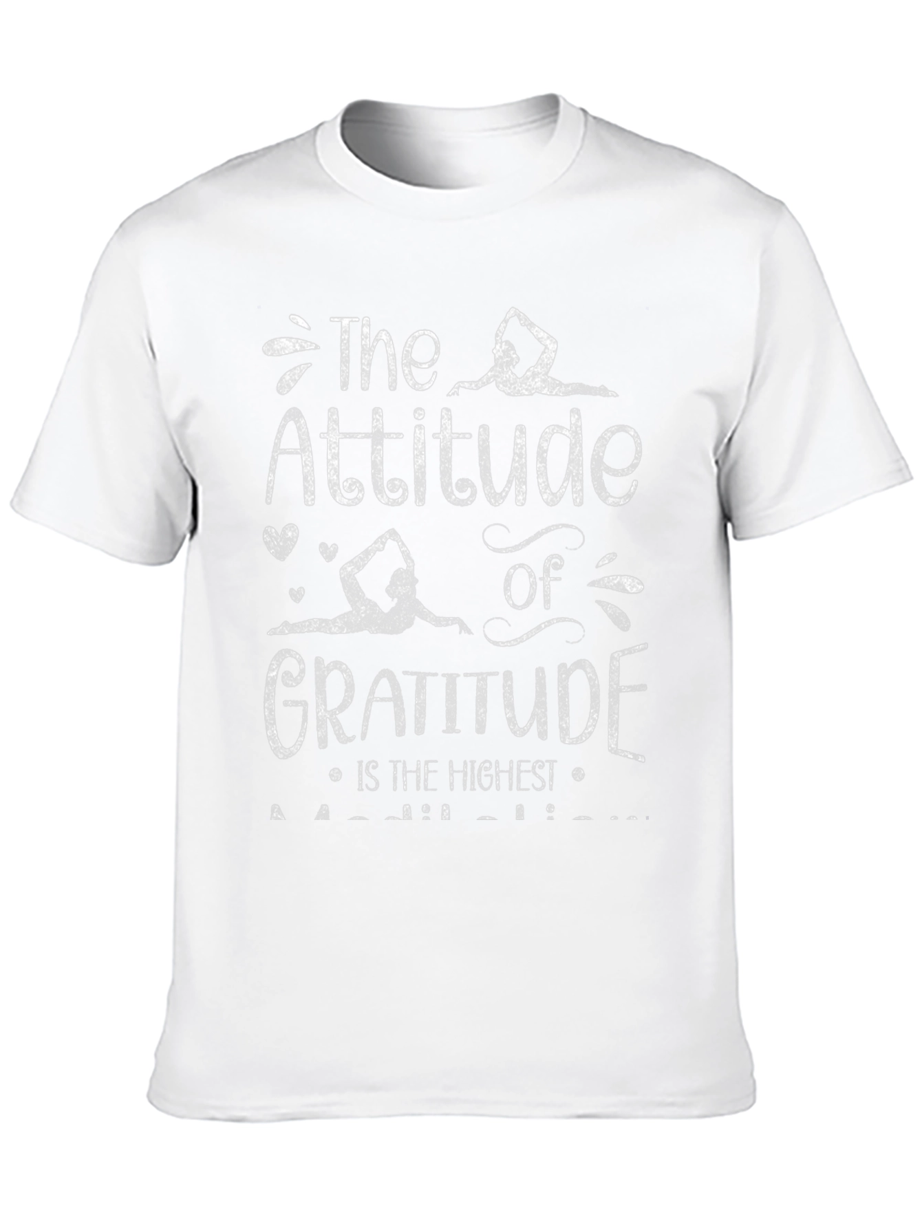 Gratitude Attitude Yoga T-Shirt