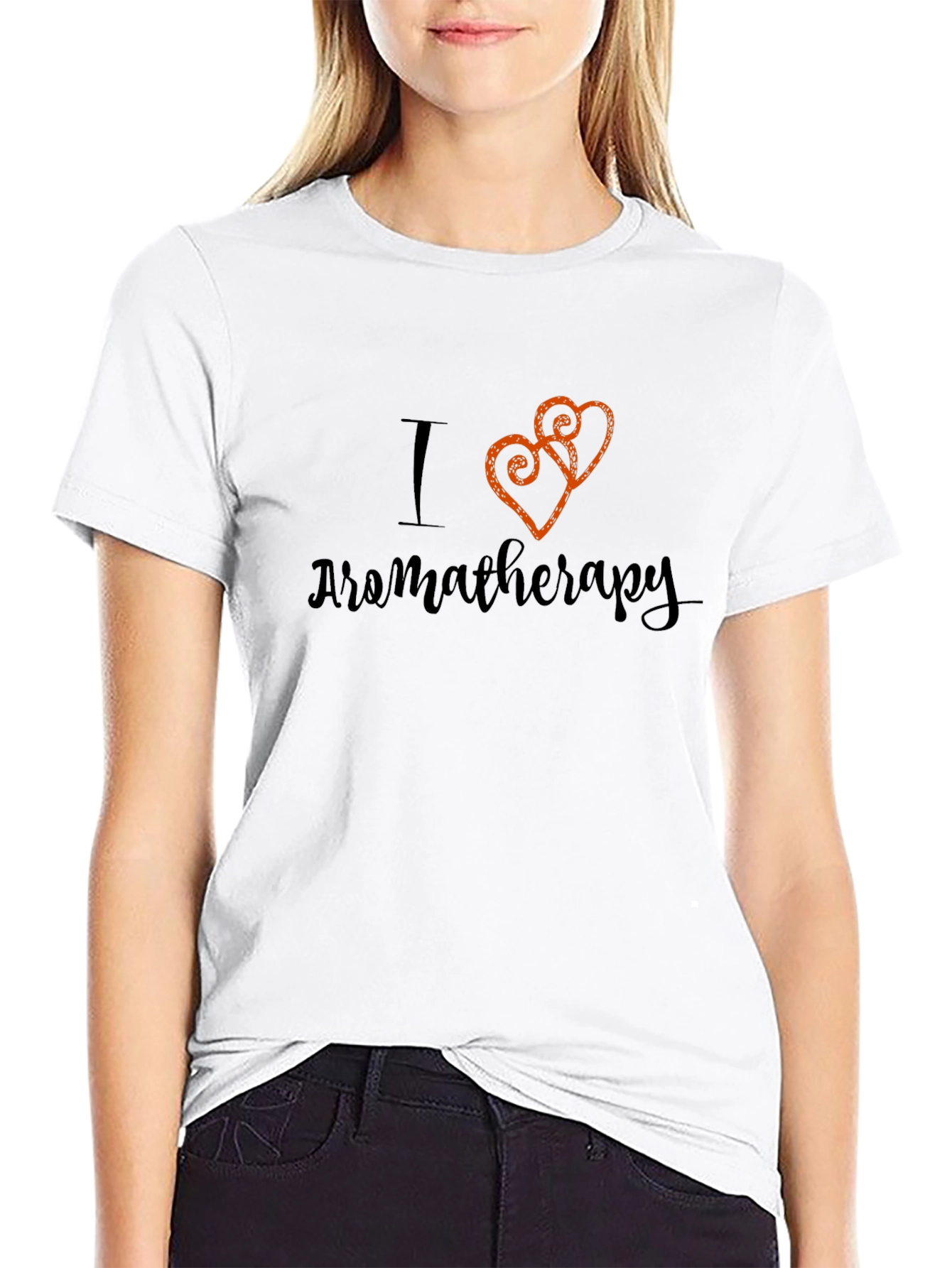 I Love Aromatherapy T-Shirt - Black