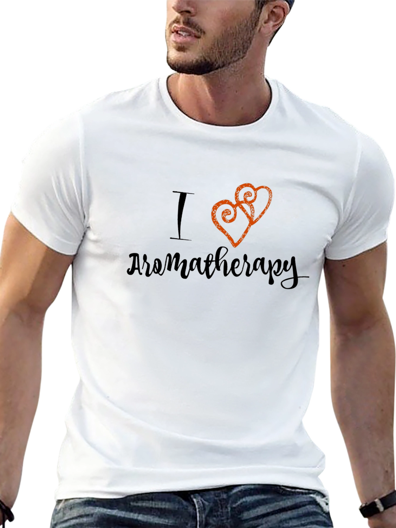 I Love Aromatherapy T-Shirt - Black