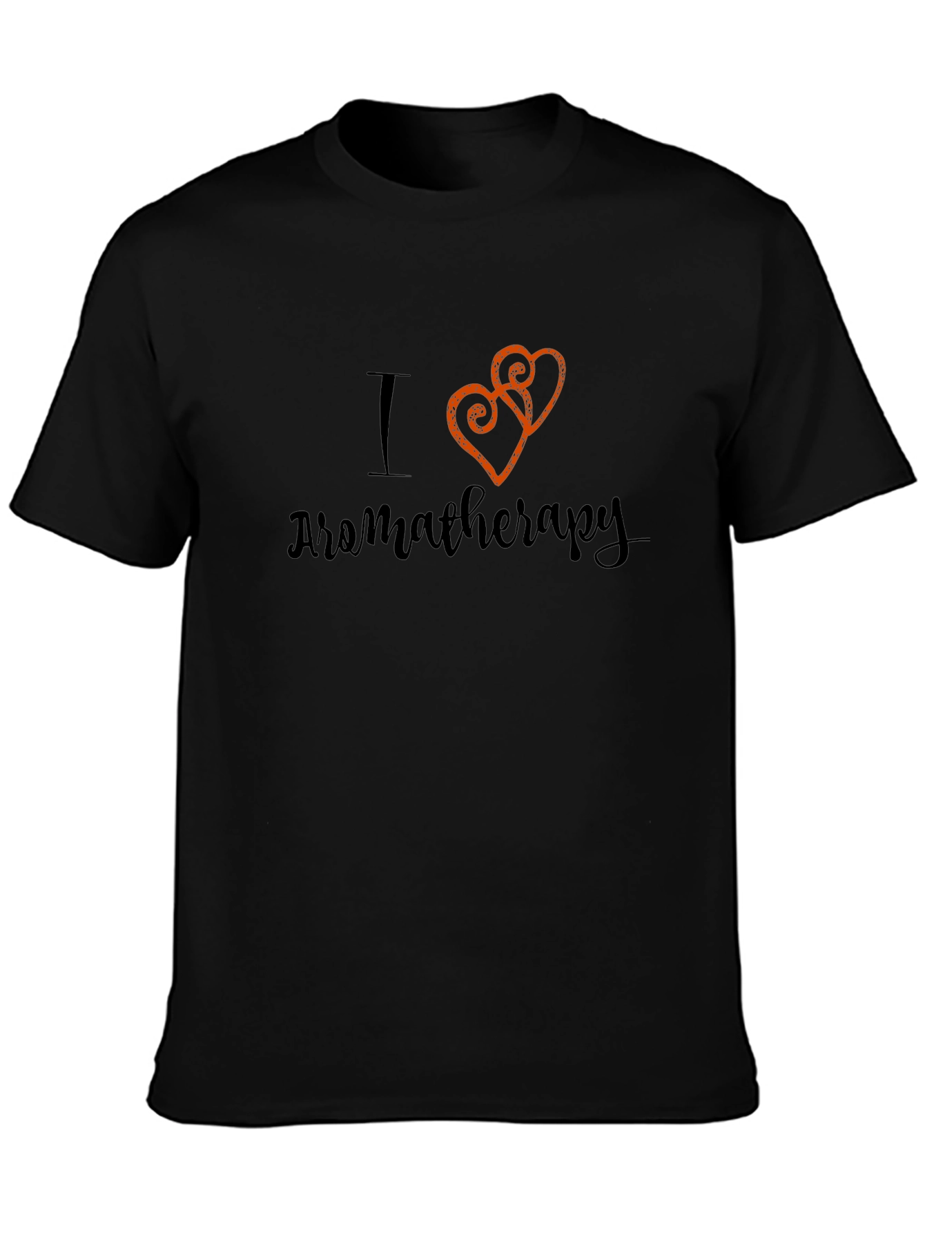 I Love Aromatherapy T-Shirt - Black