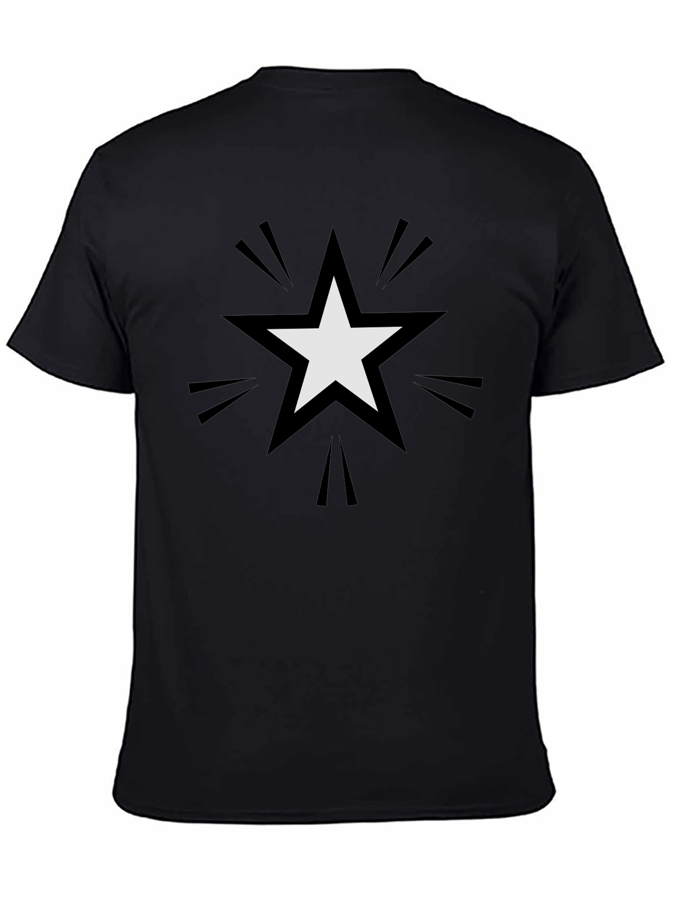 Bold Star Graphic Tee - Modern Streetwear Style